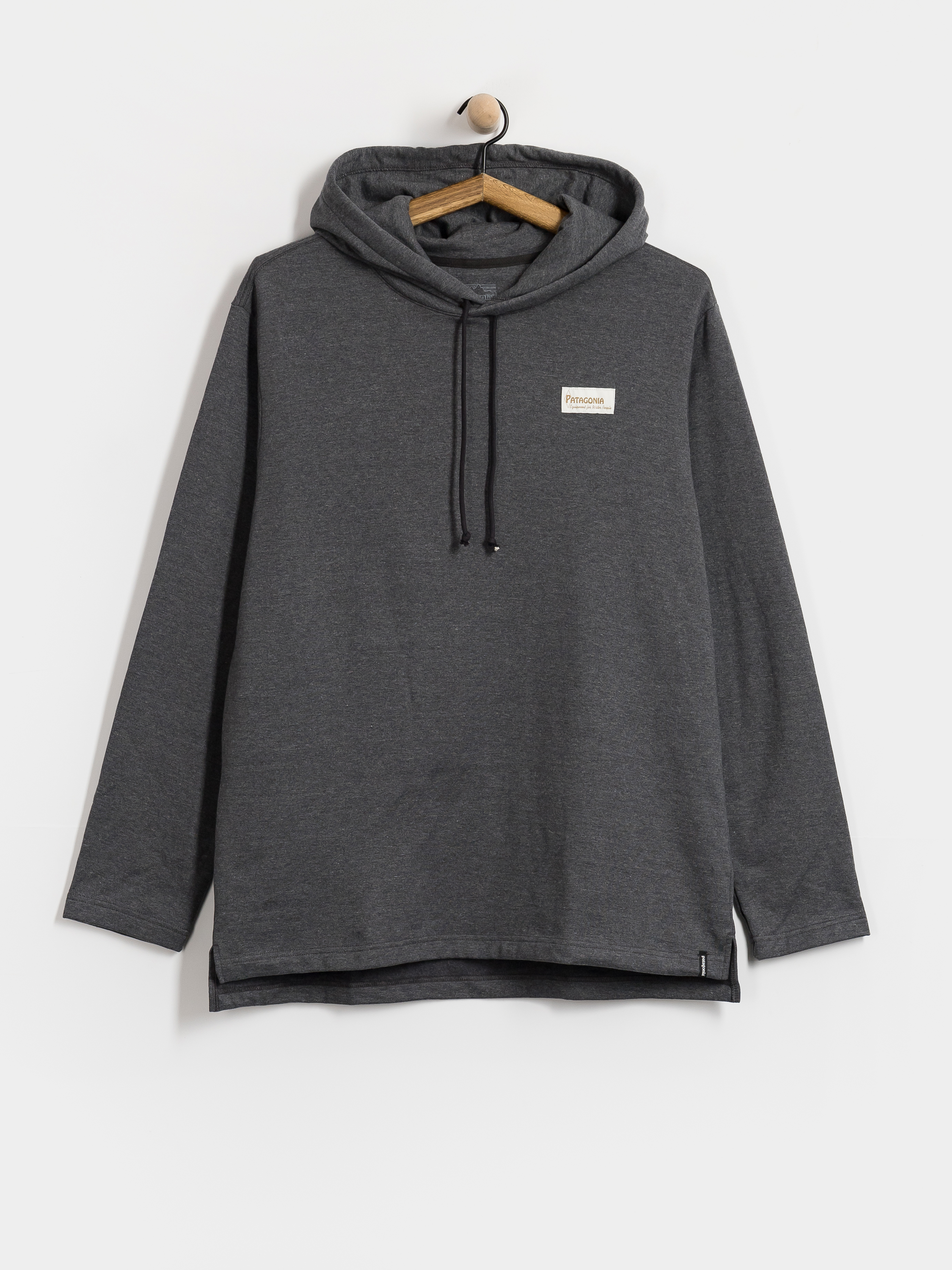 Суитшърт с качулка Patagonia Lightweight Water People Sets Wildrise HD (ink black)