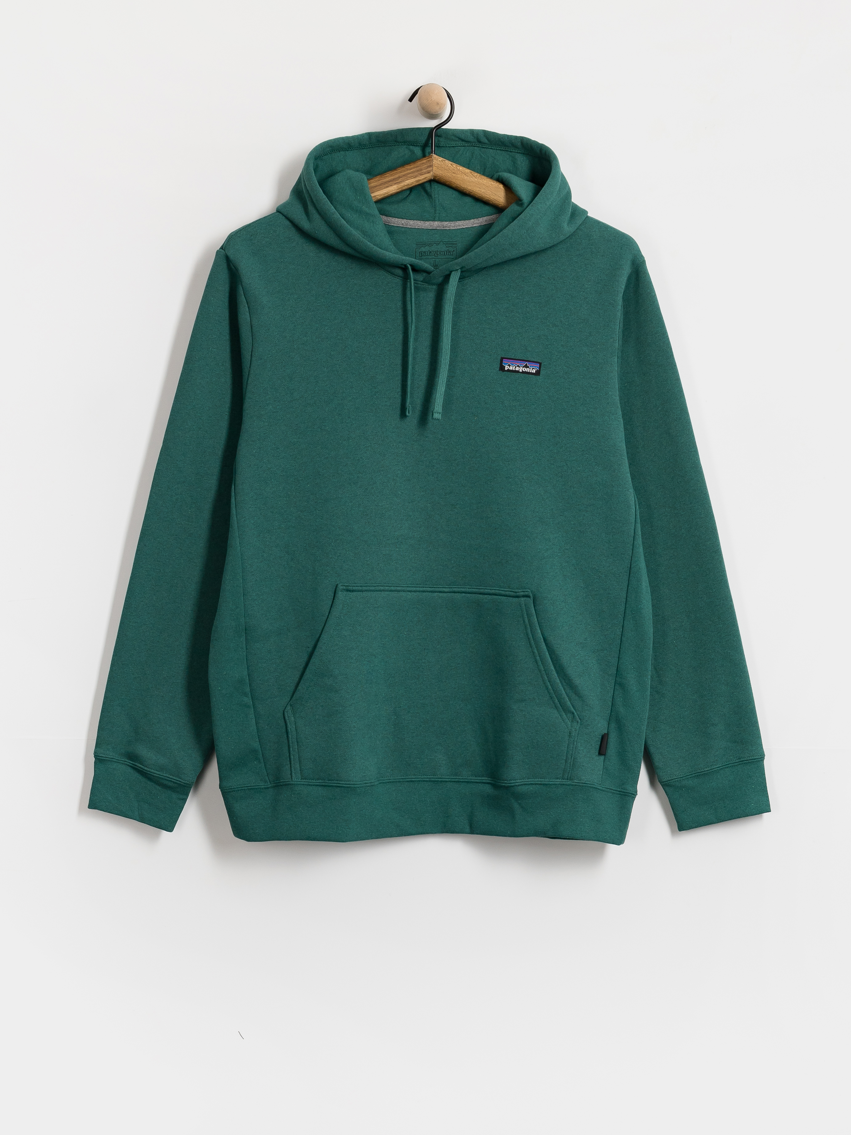 Суитшърт с качулка Patagonia P 6 Label Uprisal HD (gem green)