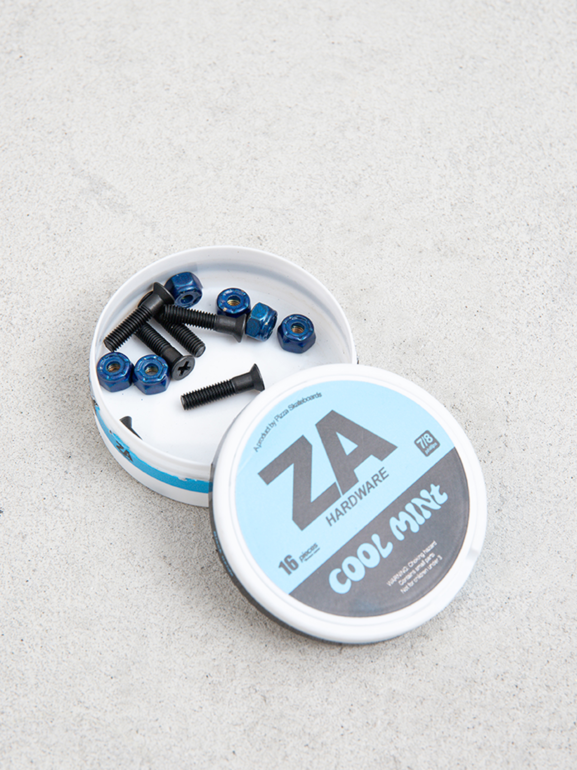 Винтове Pizza Skateboards Za Hardware (black/blue)