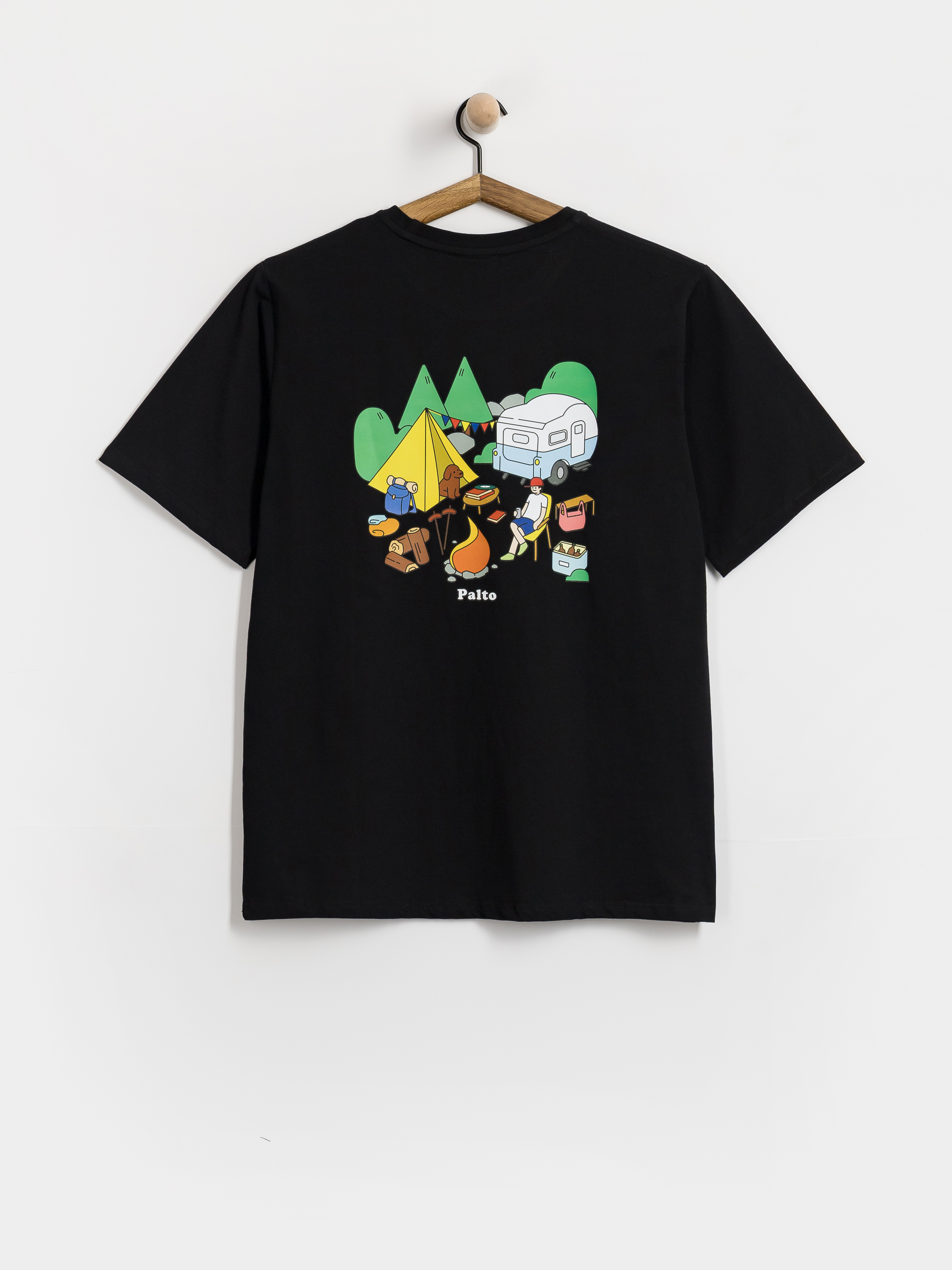 Тениска Palto Overland (black)