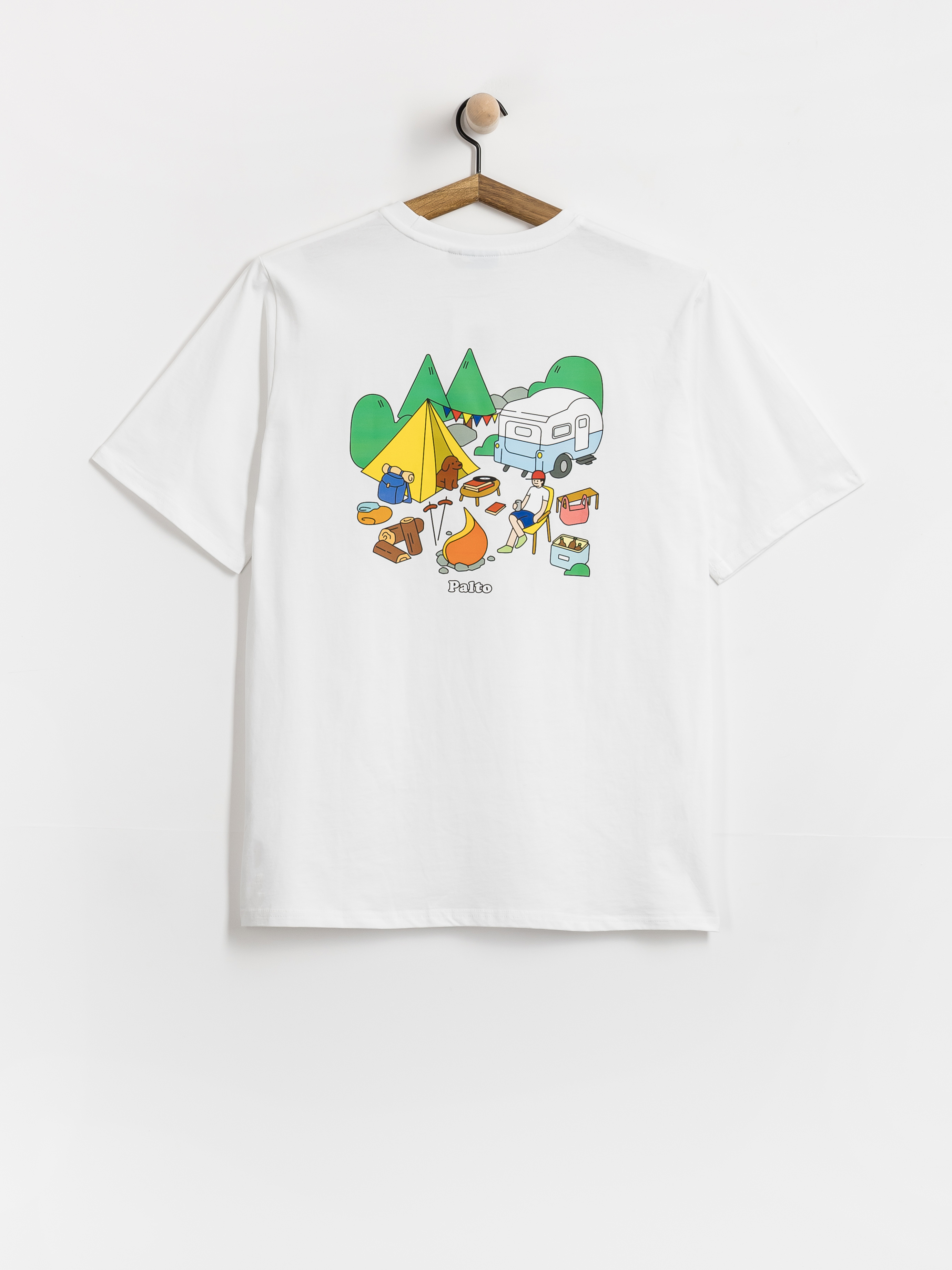 Тениска Palto Overland (white)