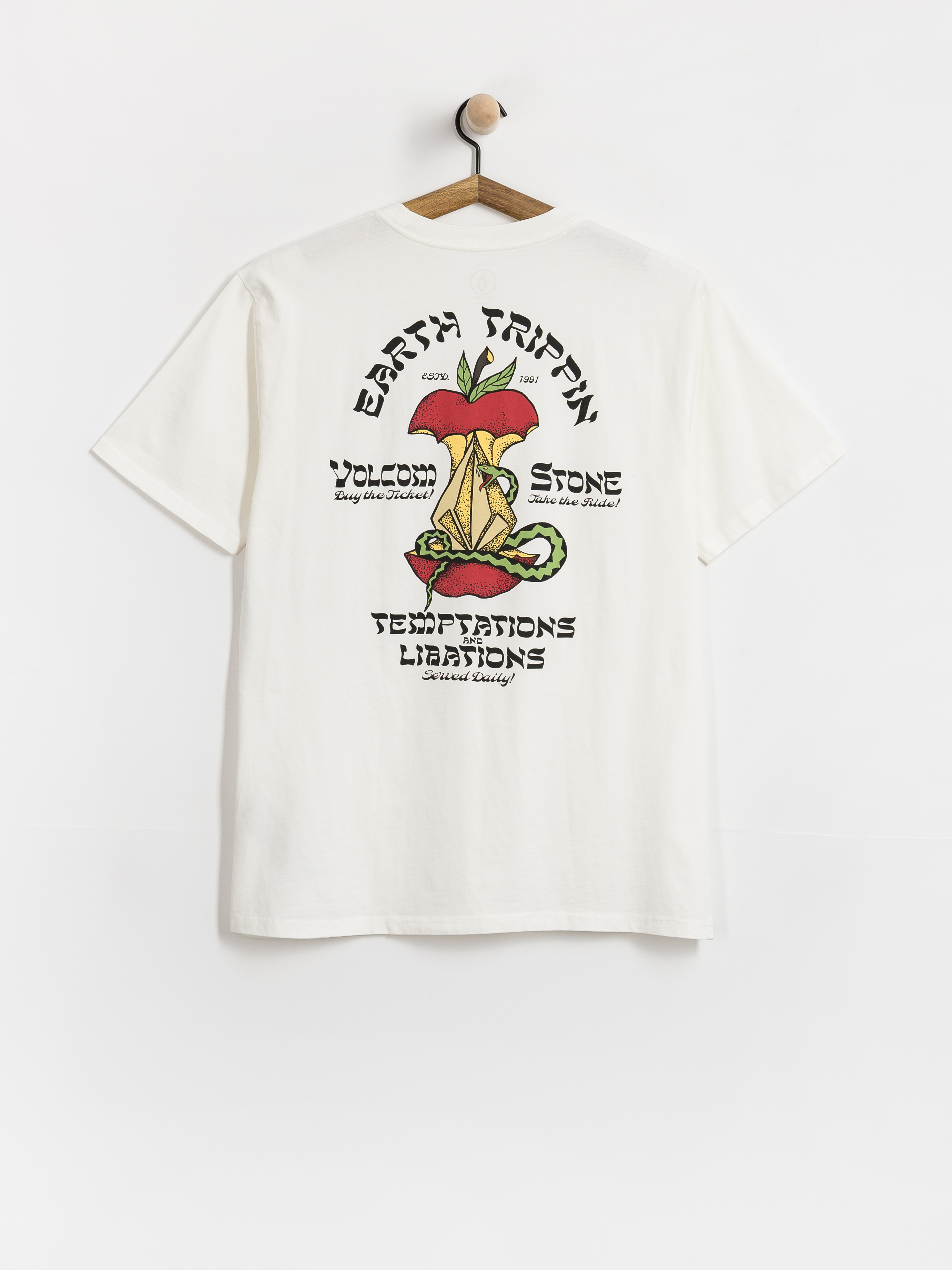 Тениска Volcom Temptations (off white)