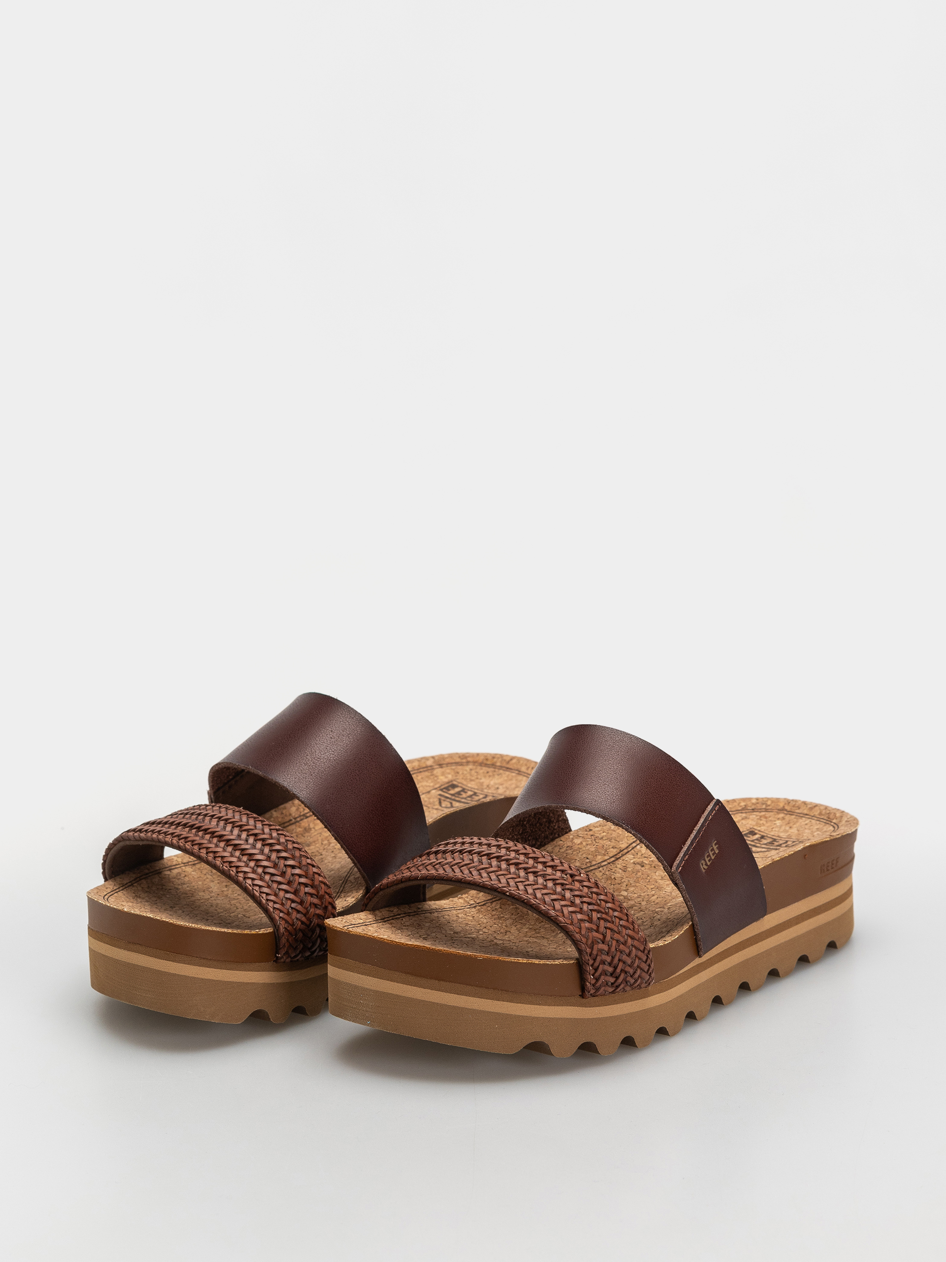 Чехли Reef Cushion Vista Hi Wmn (chocolate braid)