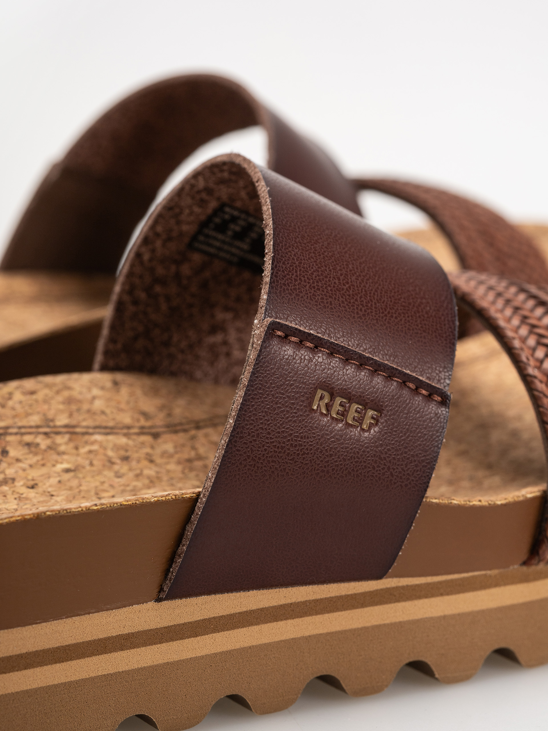 Чехли Reef Cushion Vista Hi Wmn (chocolate braid)