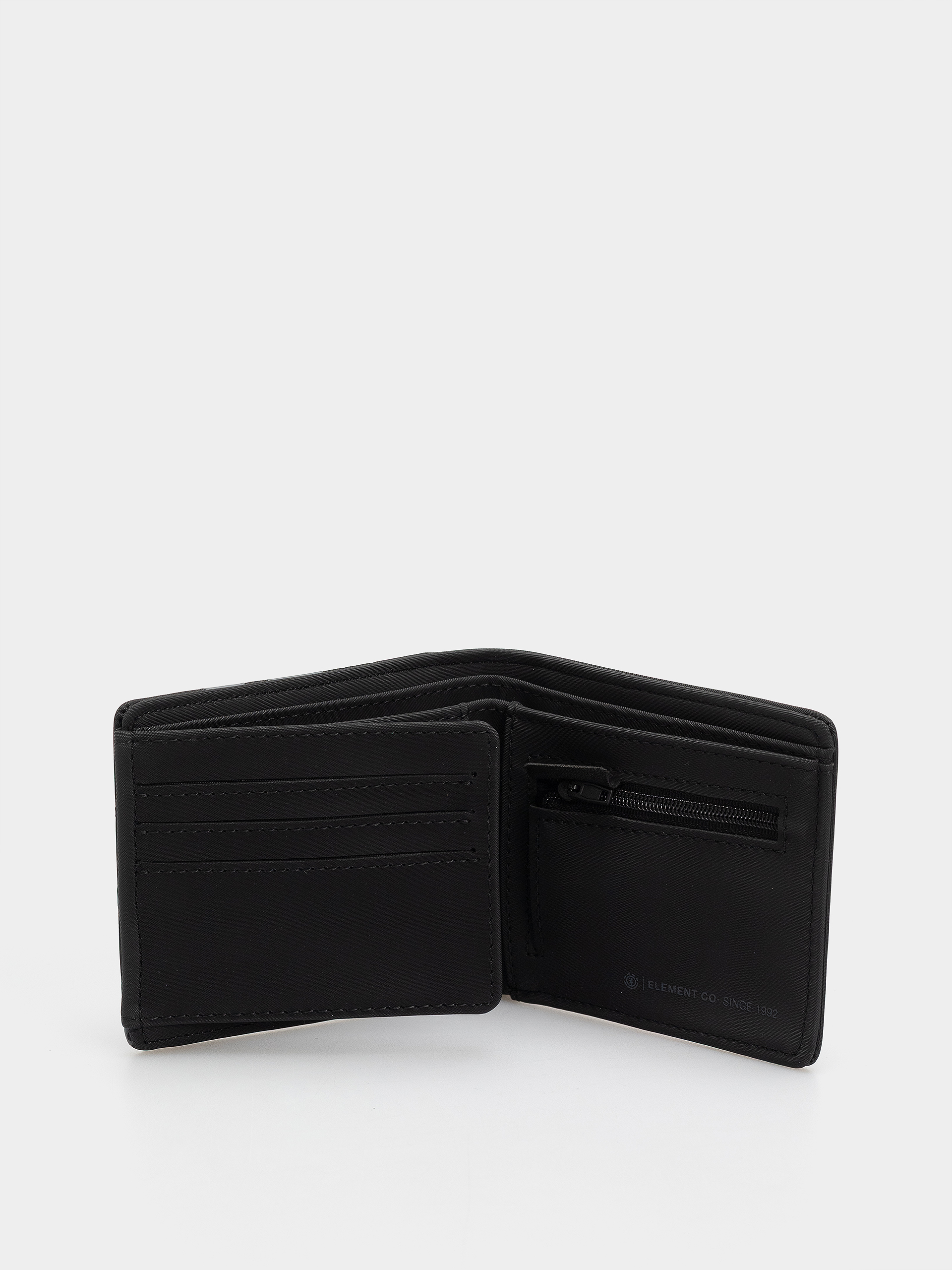 Портмоне Element Double Icon Trifold (flint black)