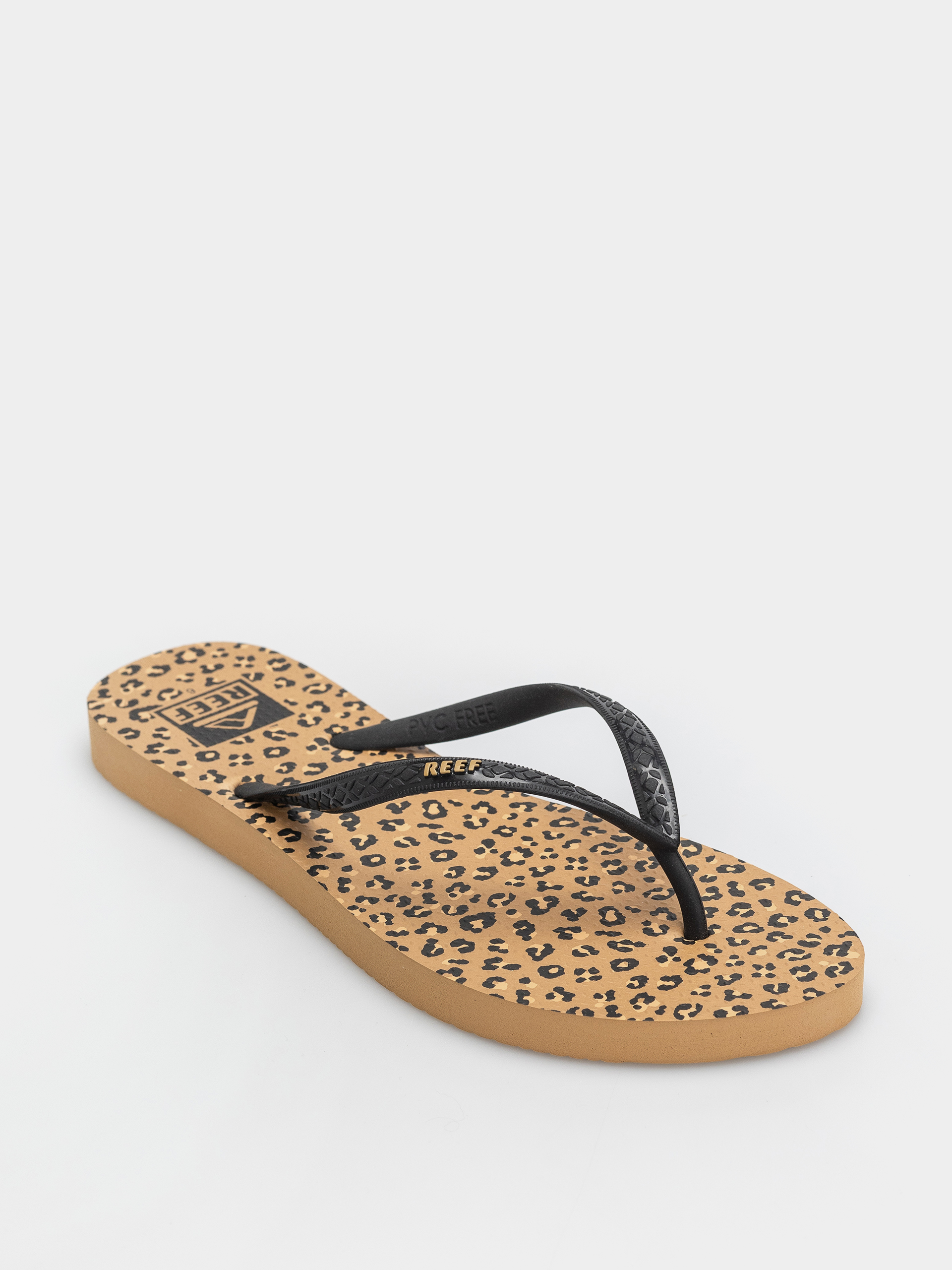 Джапанки Reef Seaside Prints Wmn (leopard/black)