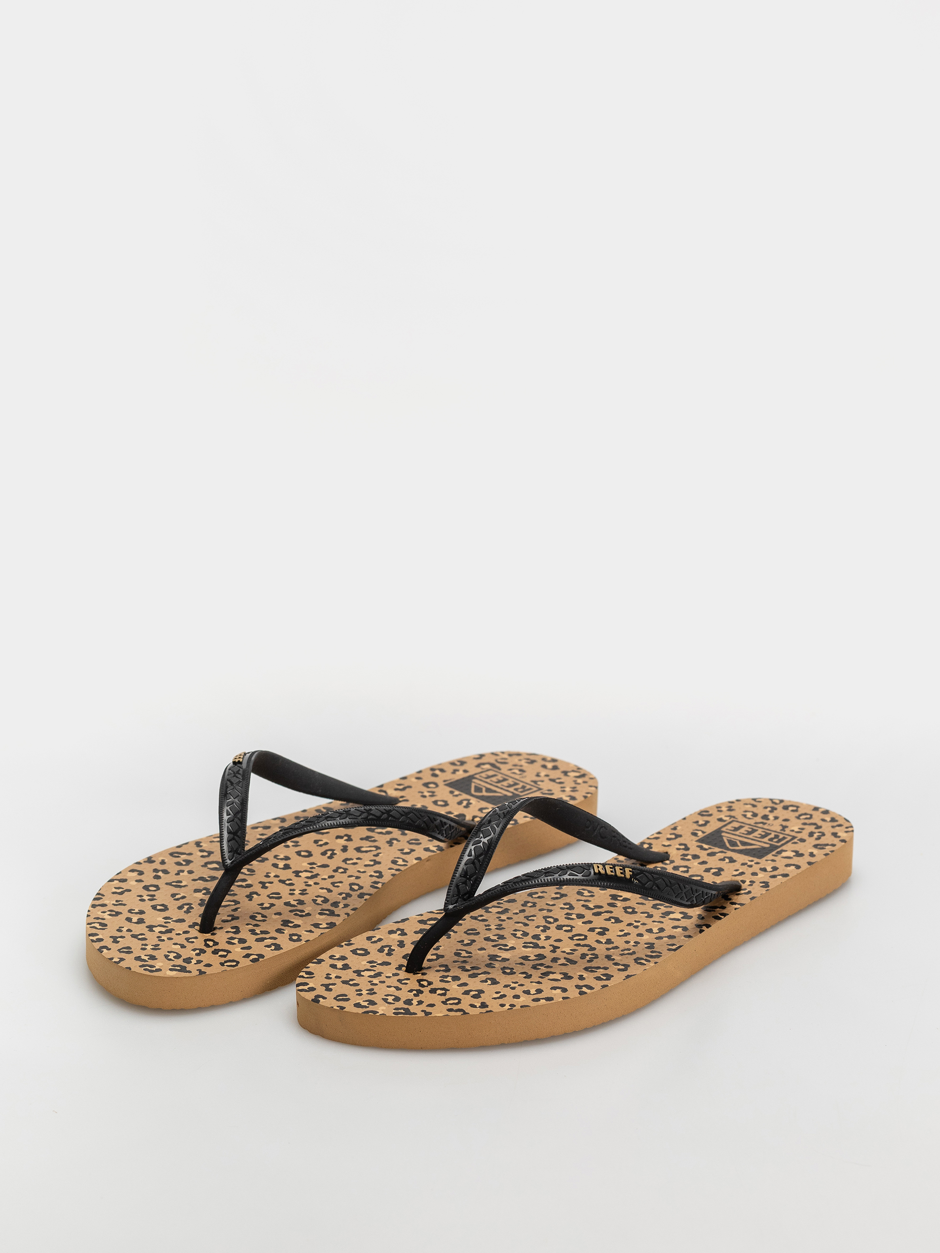 Джапанки Reef Seaside Prints Wmn (leopard/black)