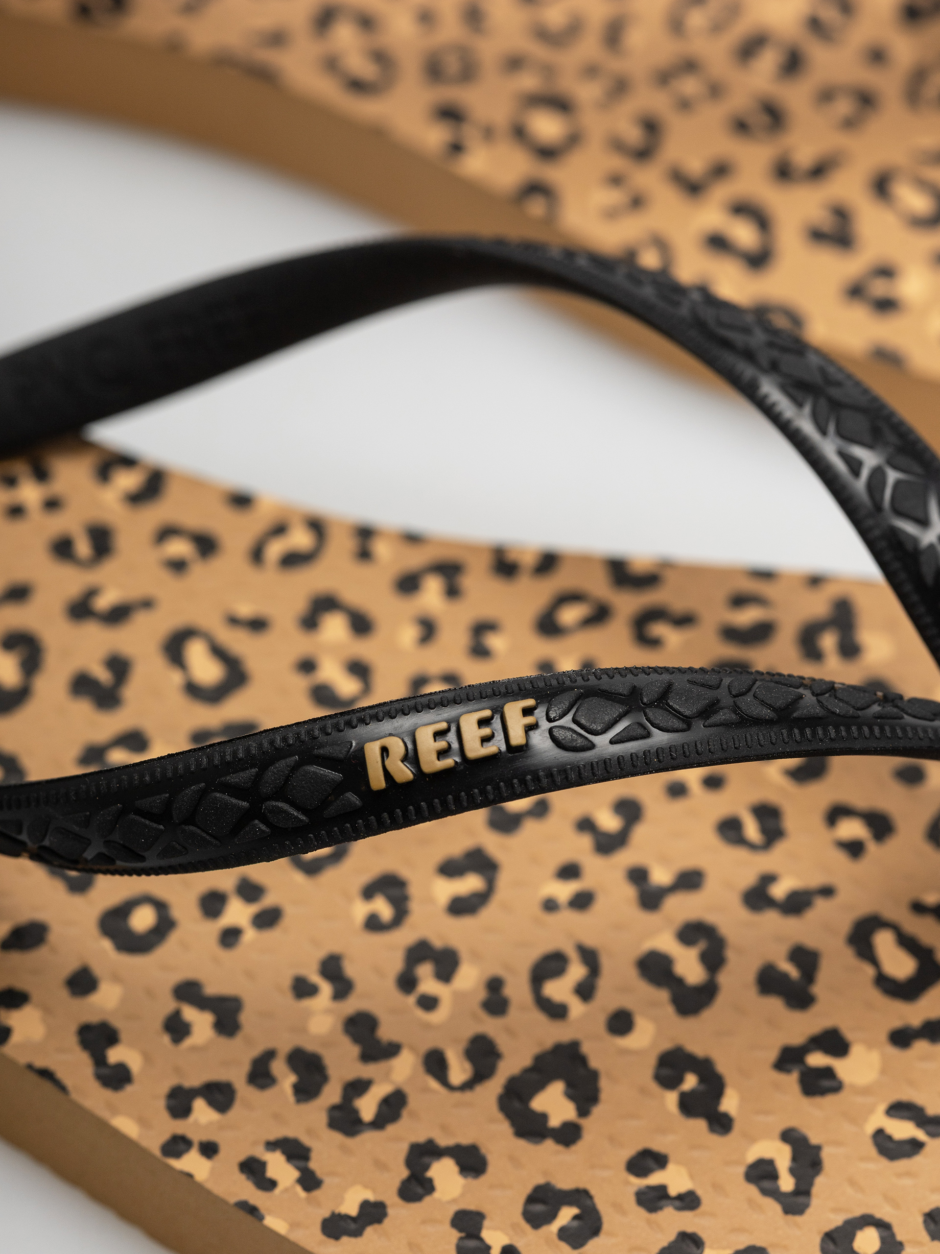 Джапанки Reef Seaside Prints Wmn (leopard/black)