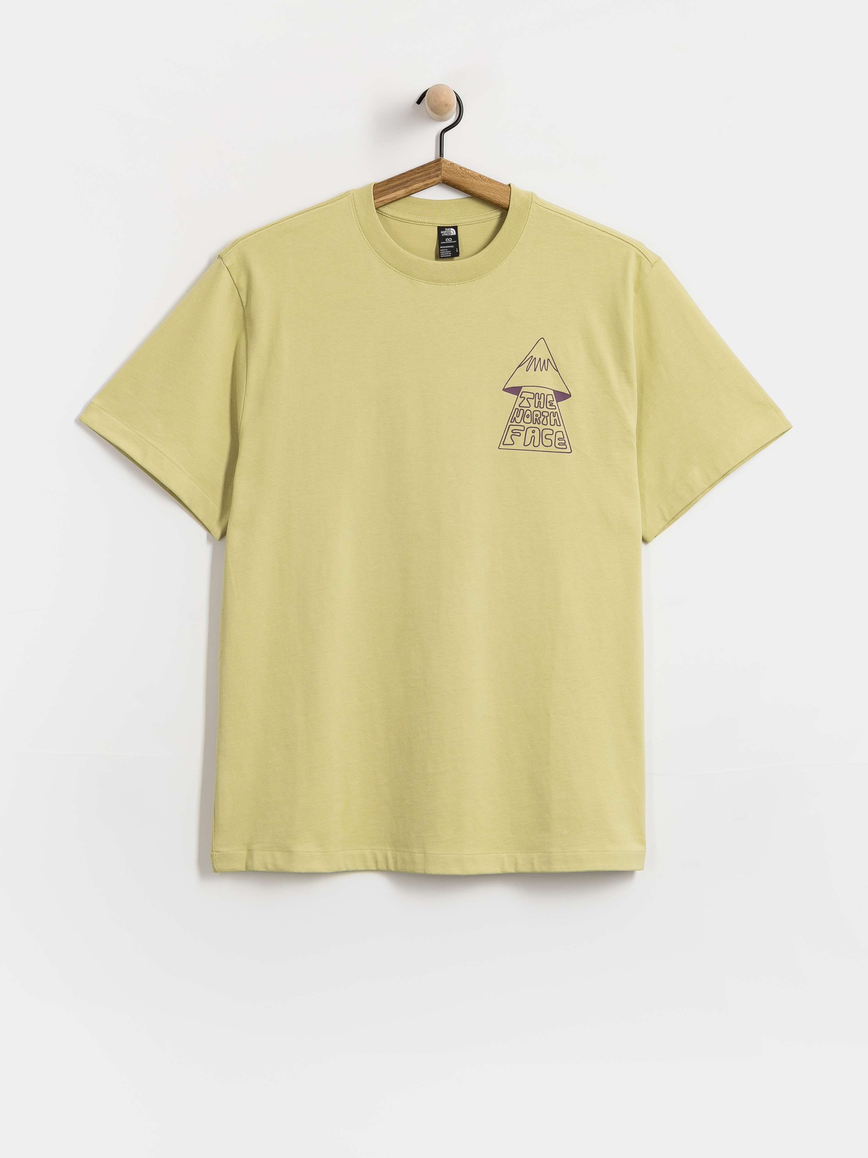 Тениска The North Face Mountain Play Relaxed (pear)