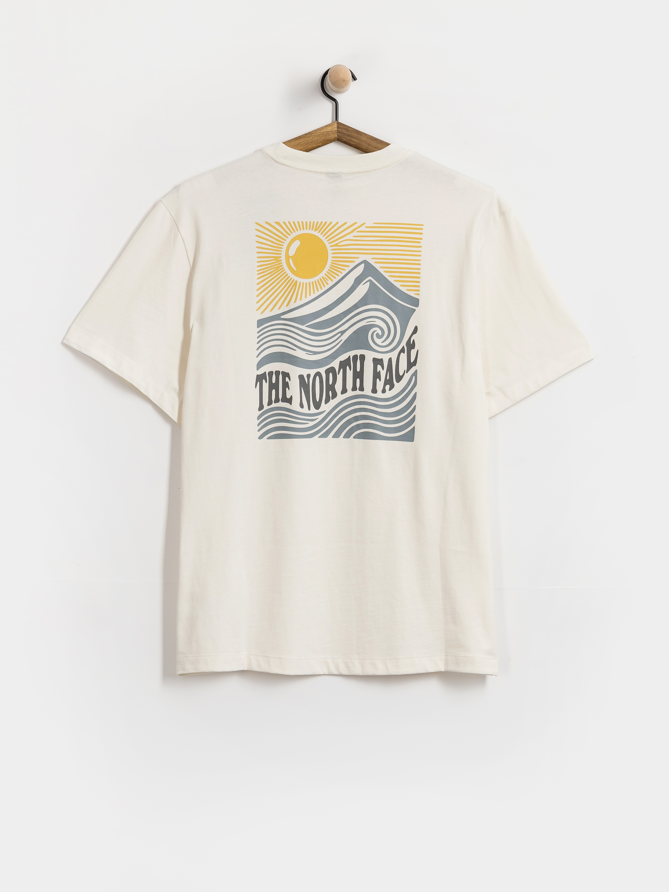 Тениска The North Face Mountain Escape Relaxed (white dune)