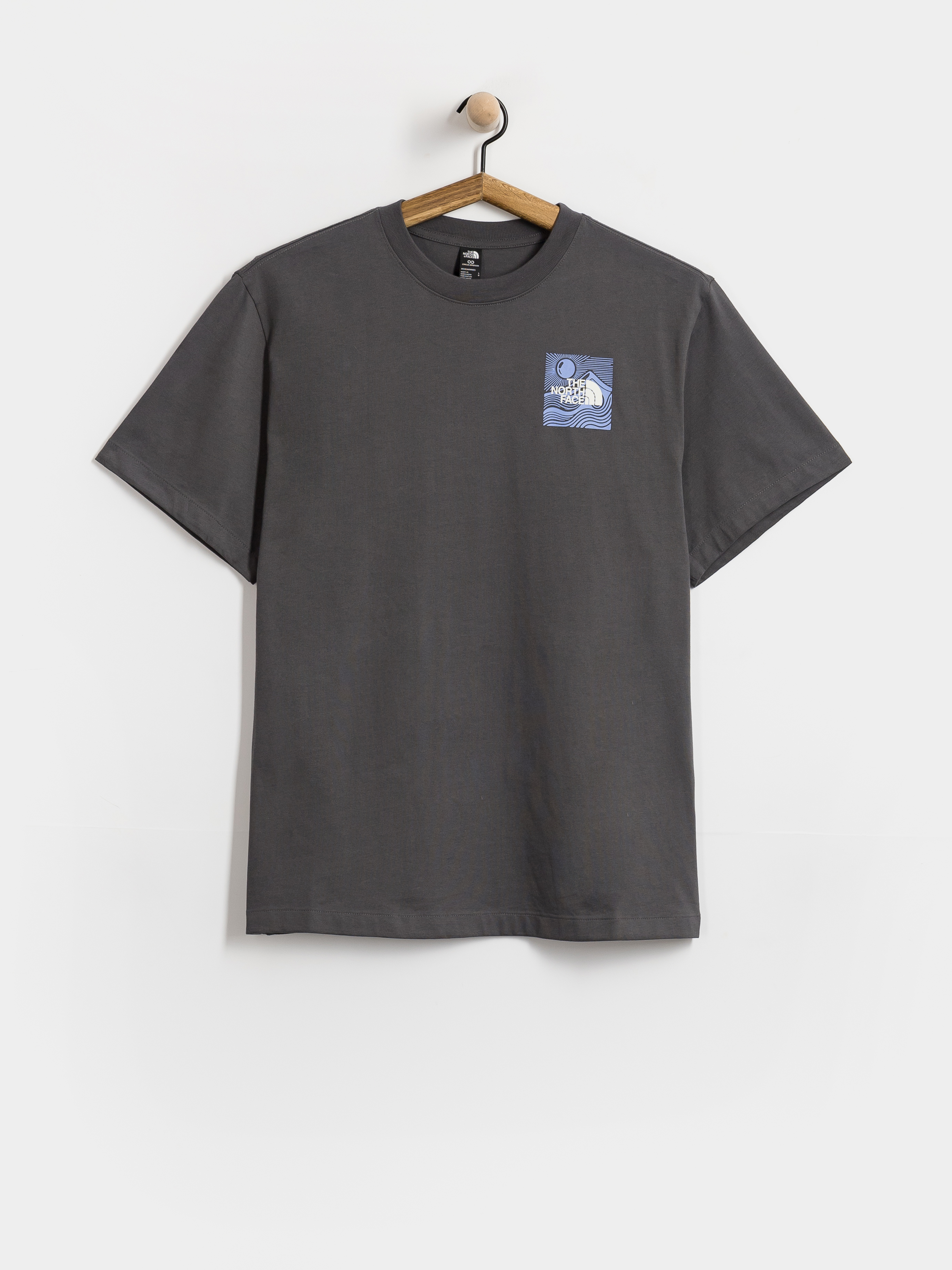 Тениска The North Face Mountain Escape Relaxed (anthracite grey)