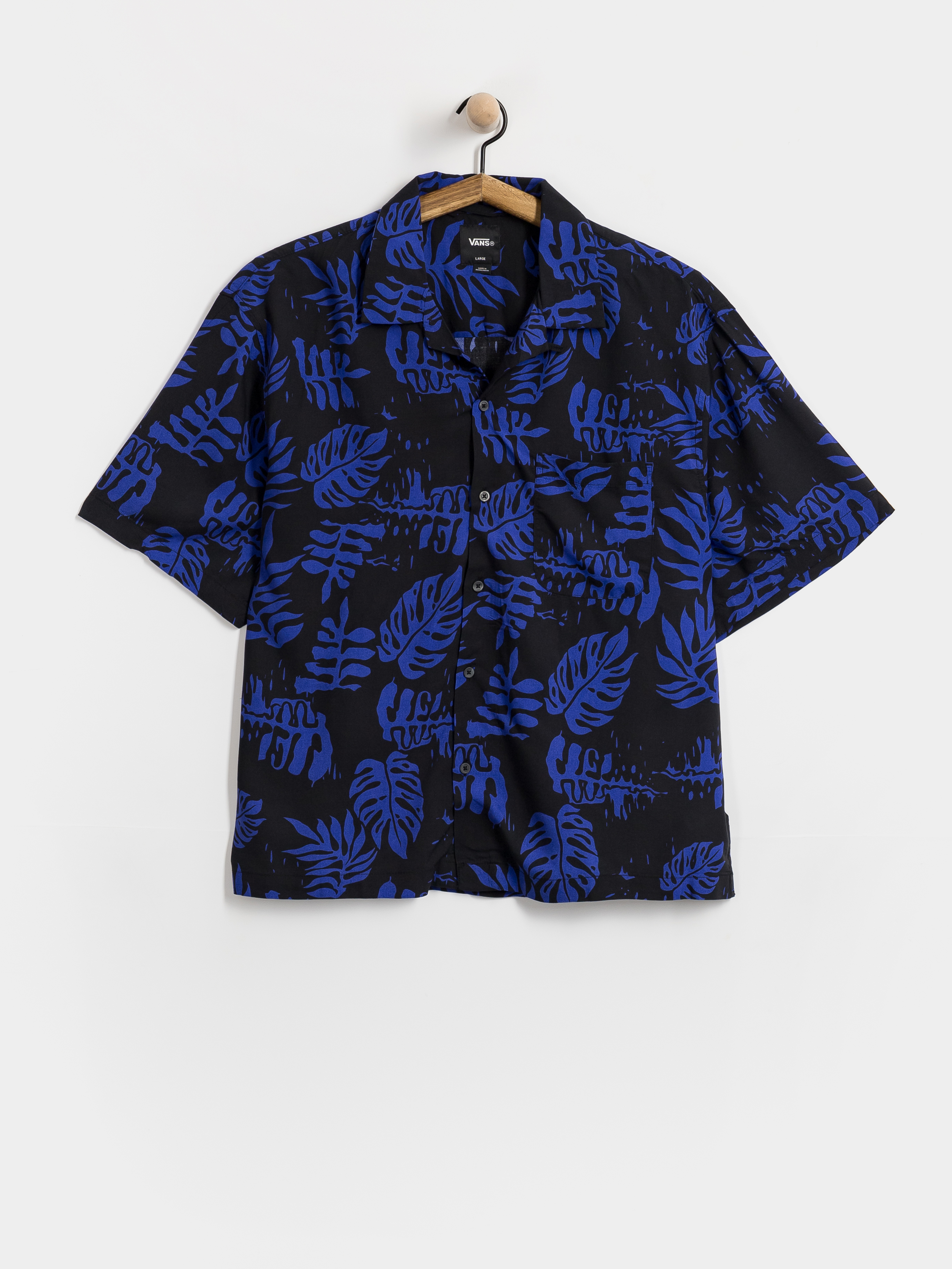 u0420u0438u0437u0430 Vans Van Doren Printed Camp (royal cobalt)