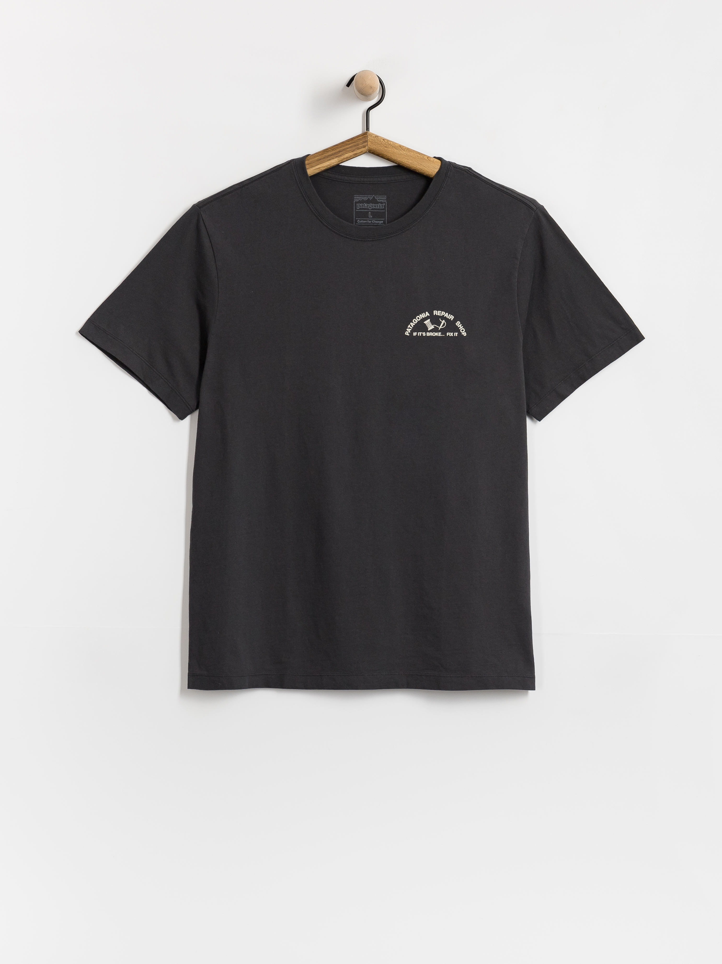 Тениска Patagonia Repair Shop (ink black)