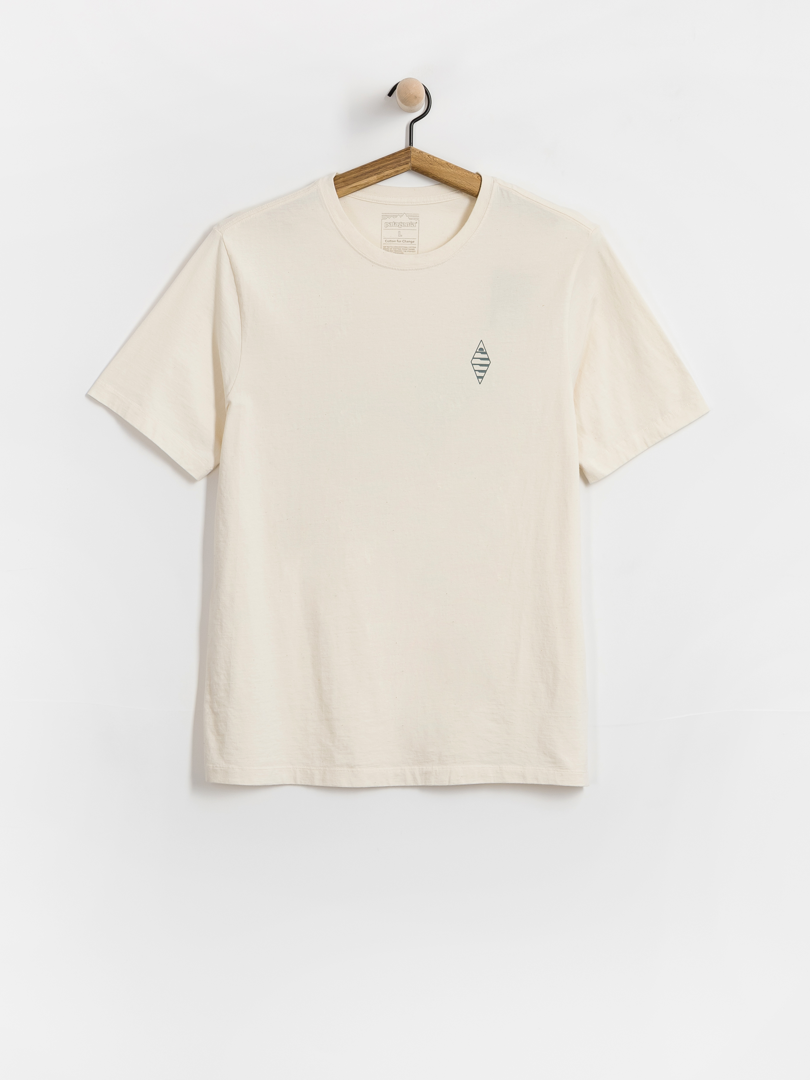 Тениска Patagonia Water People Spotter (undyed natural)
