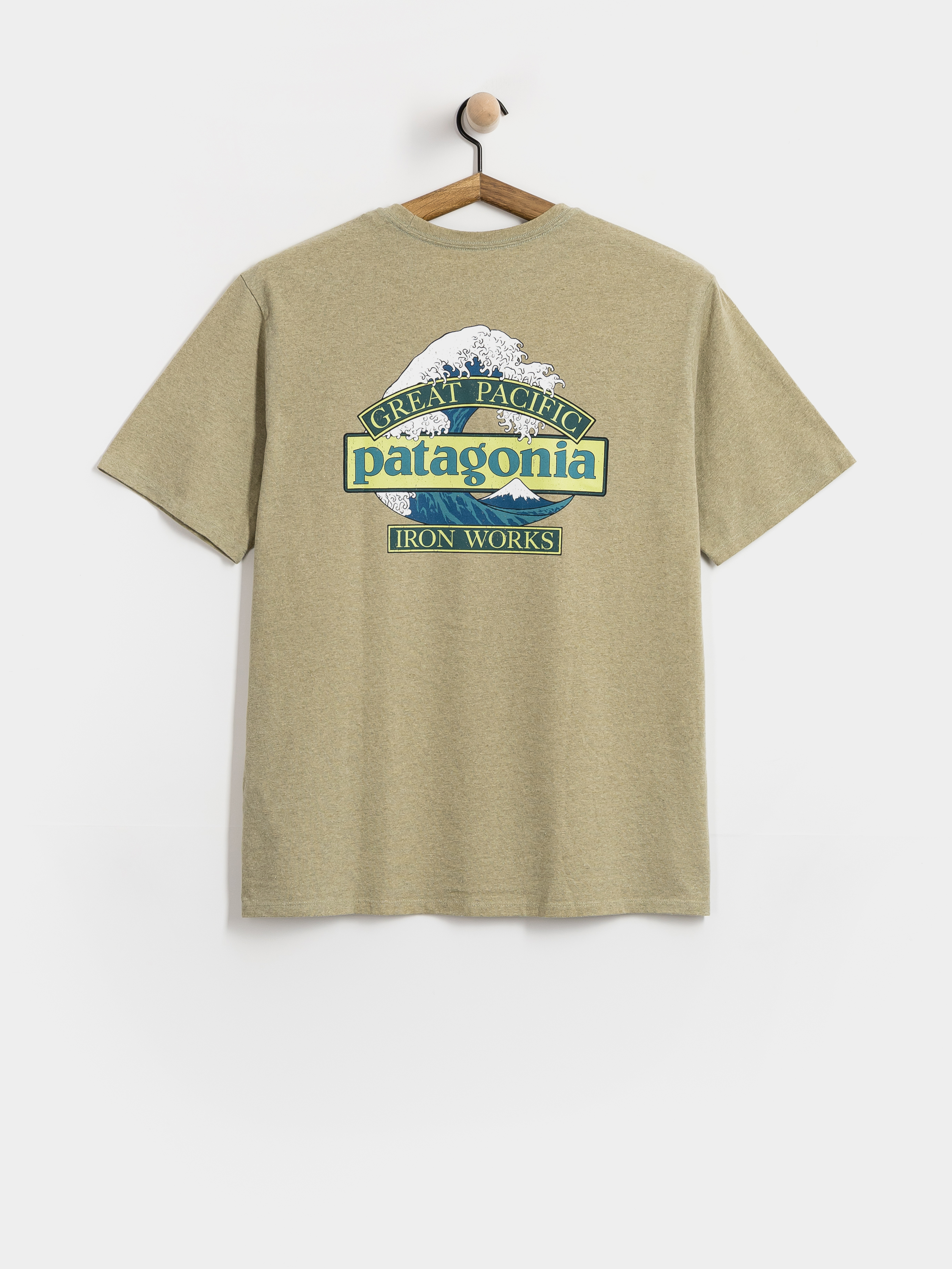 Тениска Patagonia Great Waves (gumtree green)