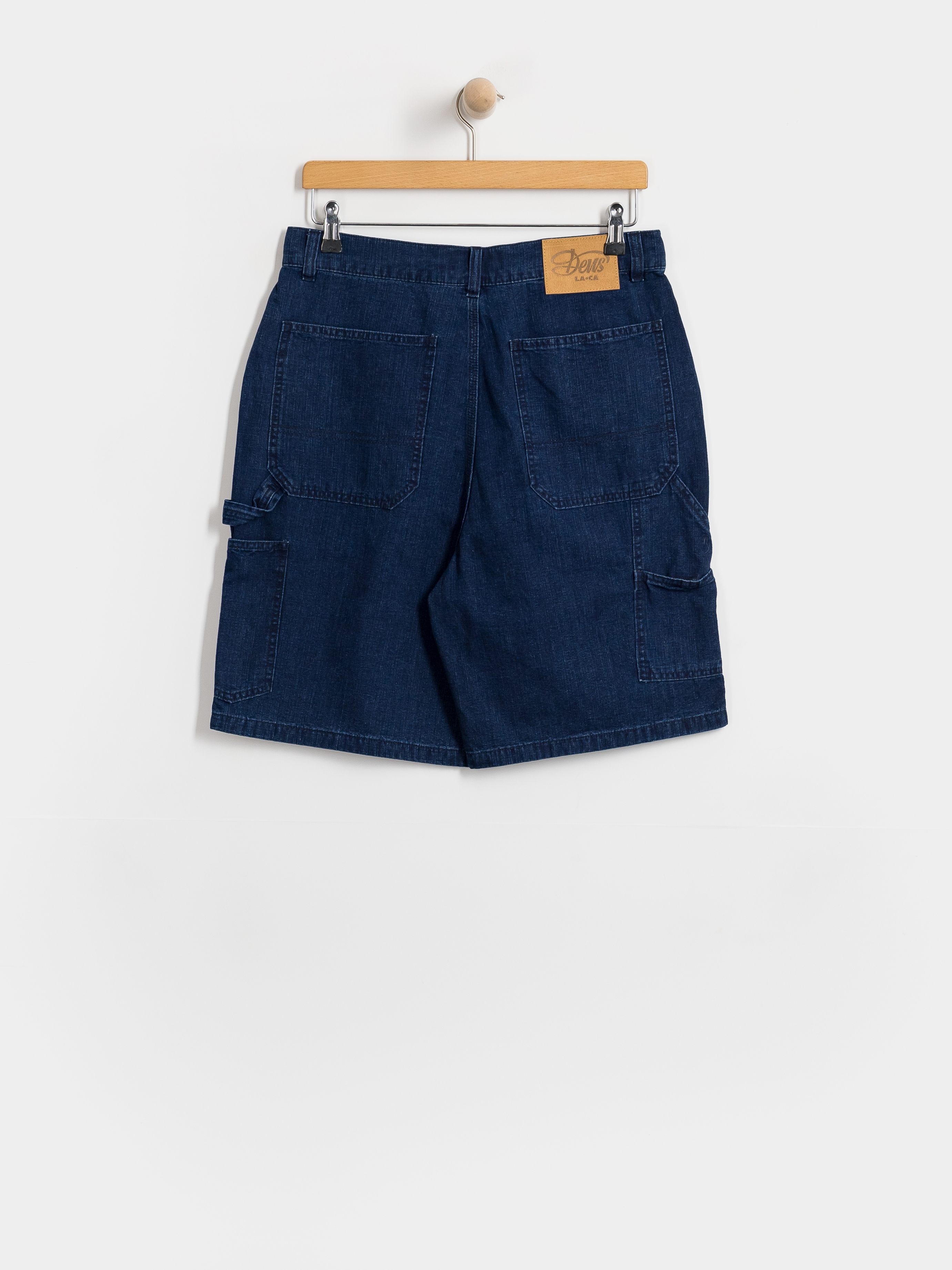 Къси панталони Deus Ex Machina Big Fella Chambray (indigo)