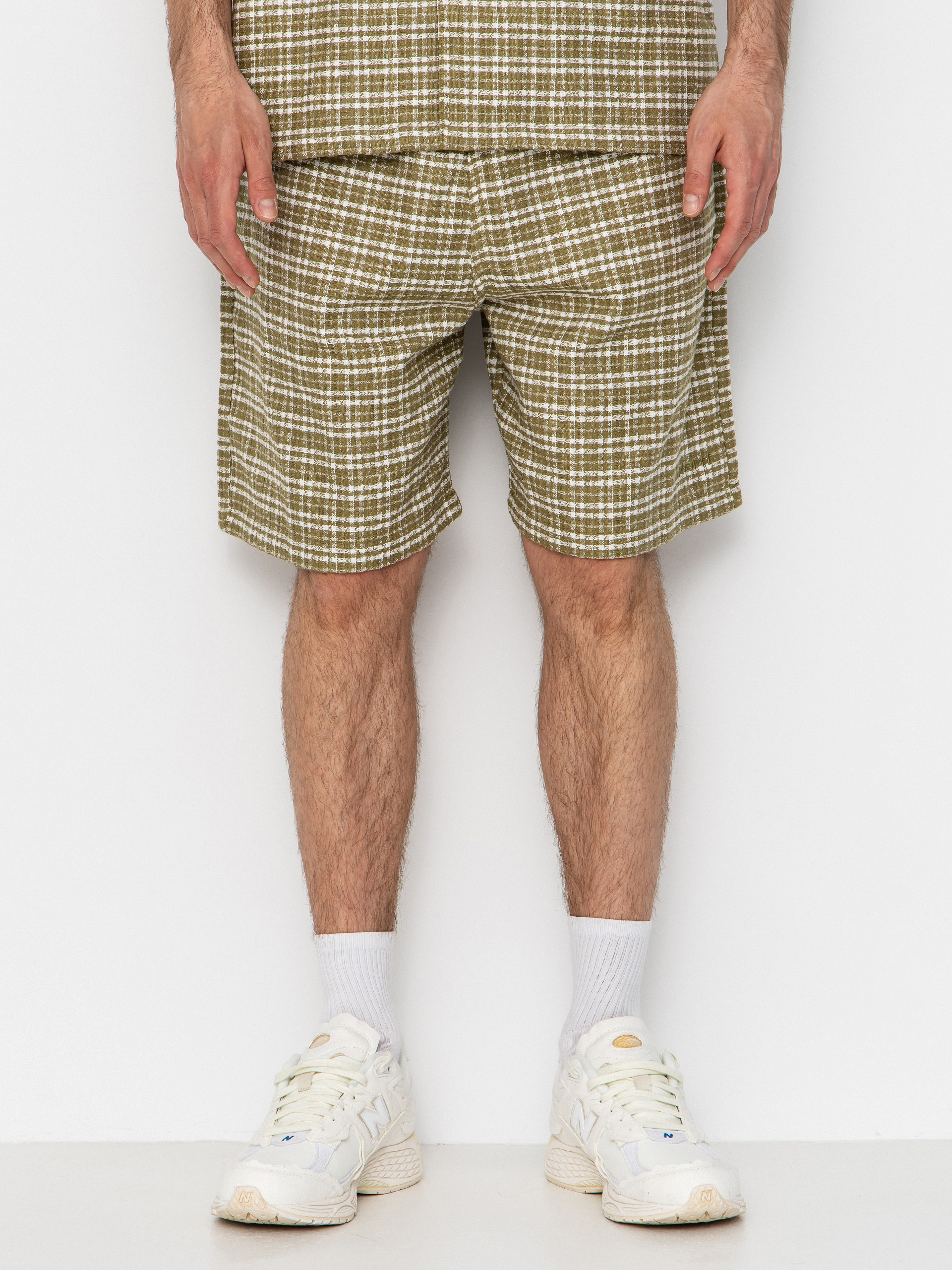Къси панталони Carhartt WIP Kander (kander check/snake)