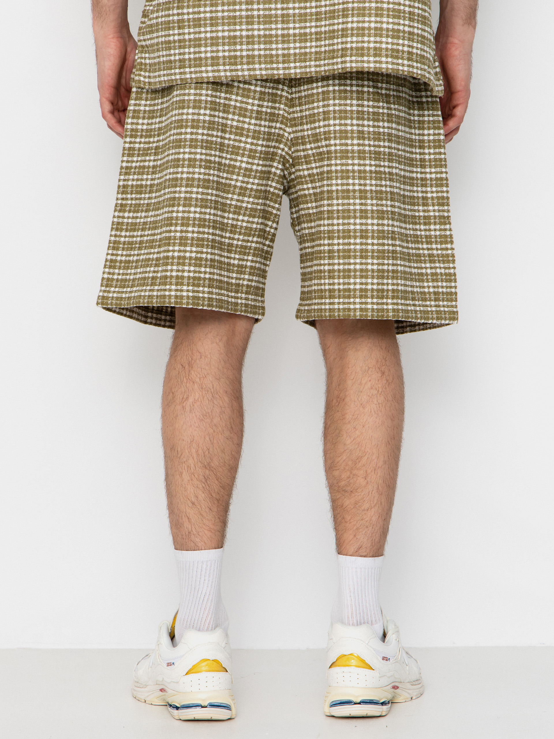 Къси панталони Carhartt WIP Kander (kander check/snake)