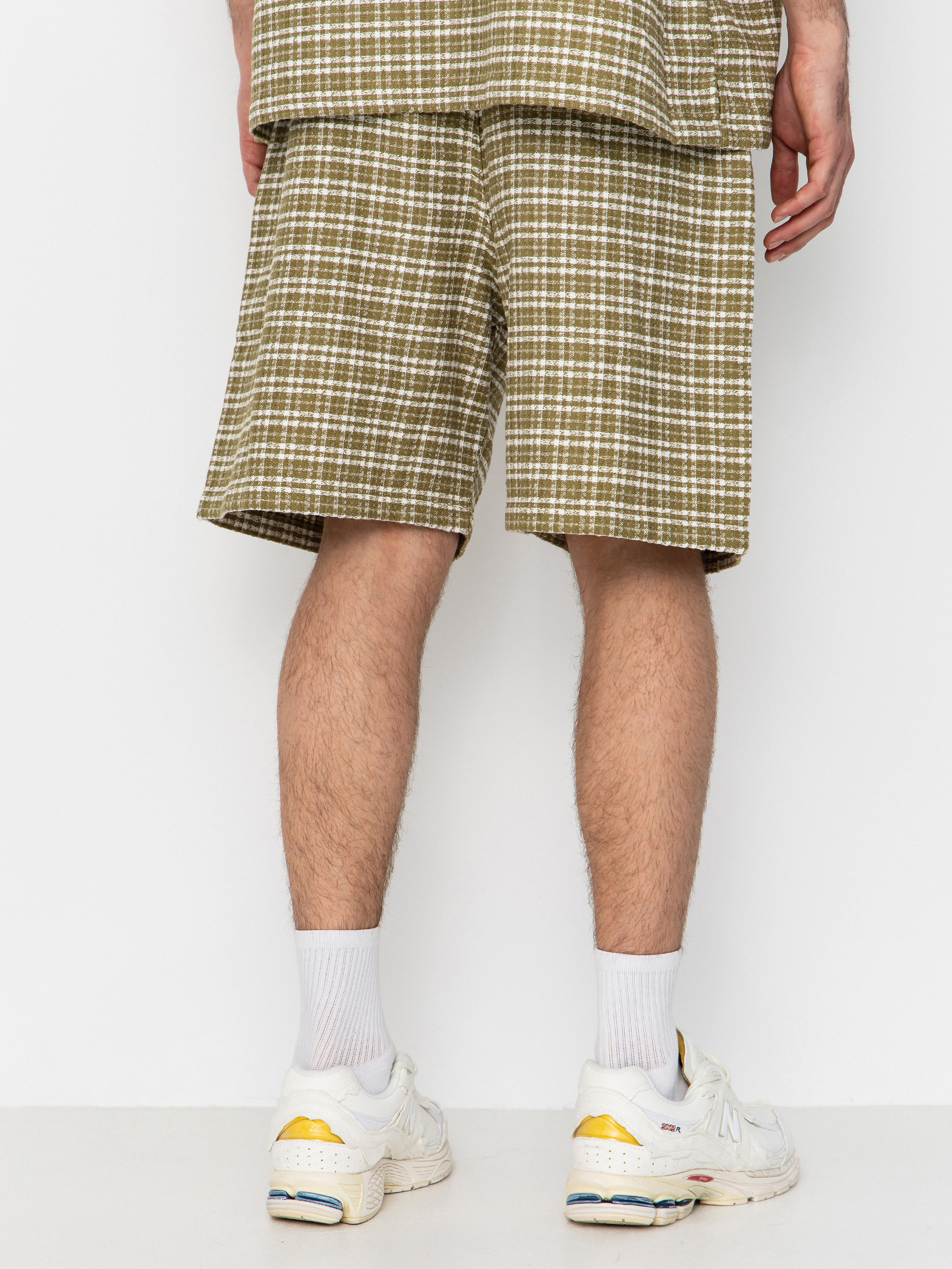 Къси панталони Carhartt WIP Kander (kander check/snake)