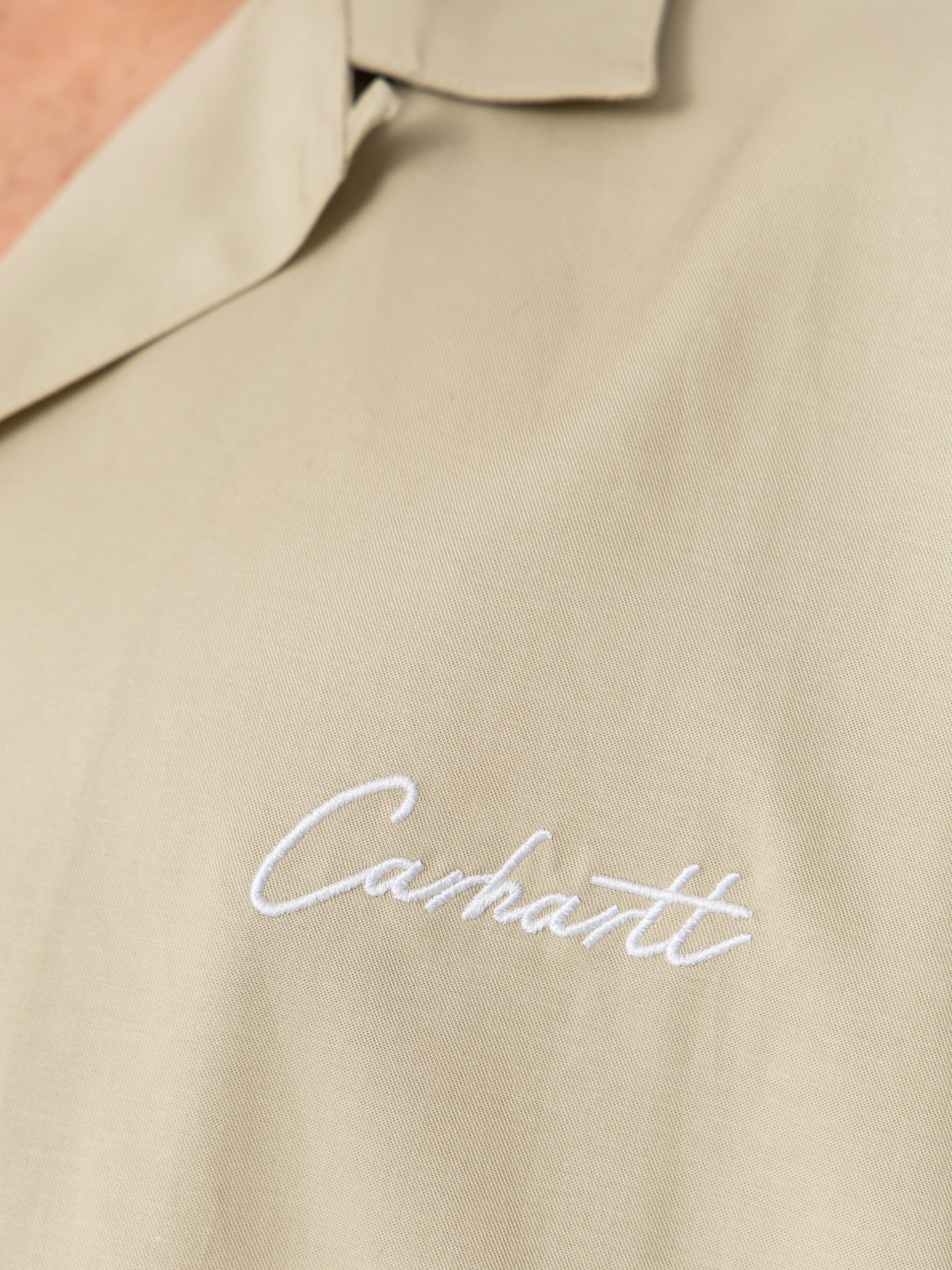 Риза Carhartt WIP Delray (stone/white)