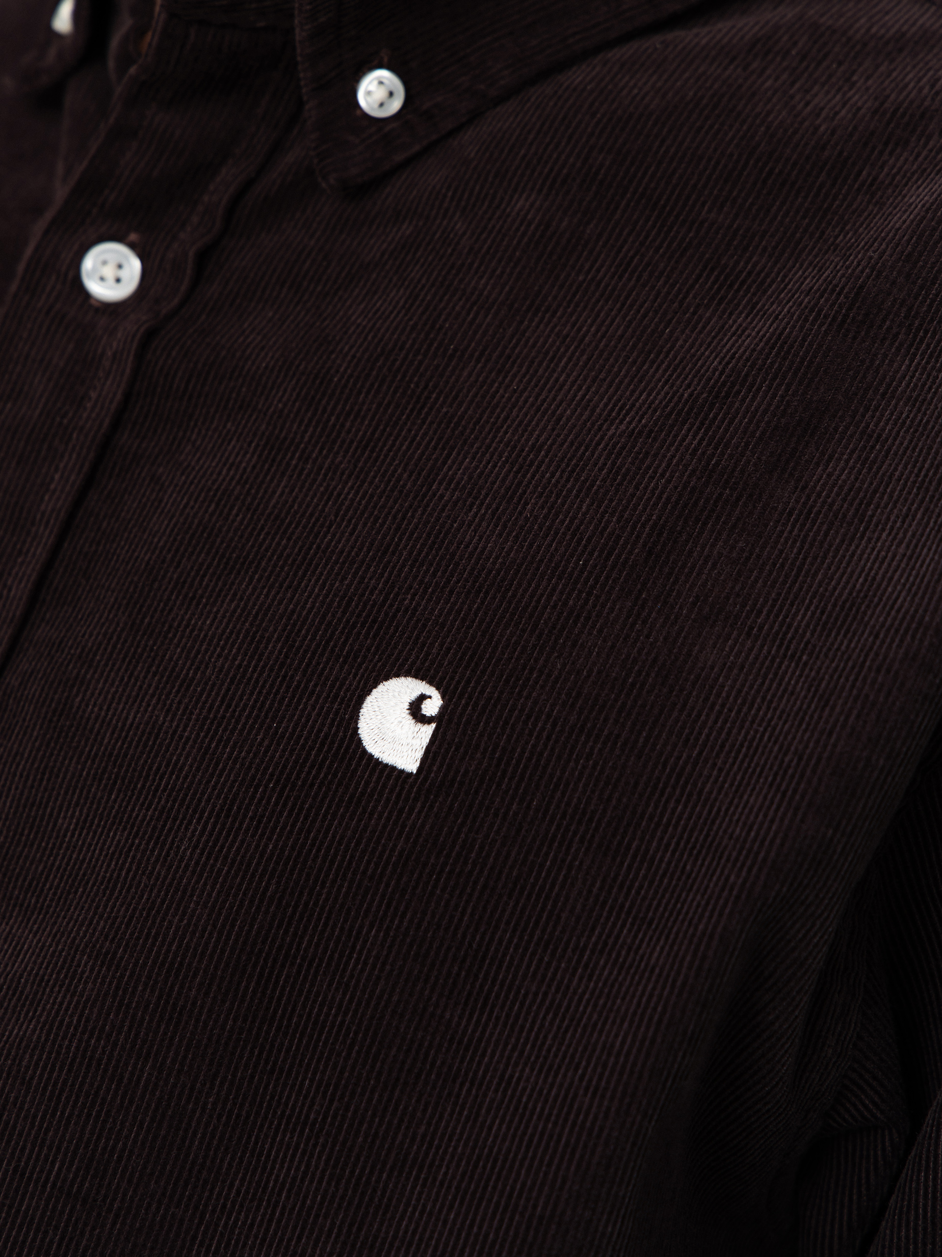 Риза Carhartt WIP Madison Fine Cord (shale/wax)