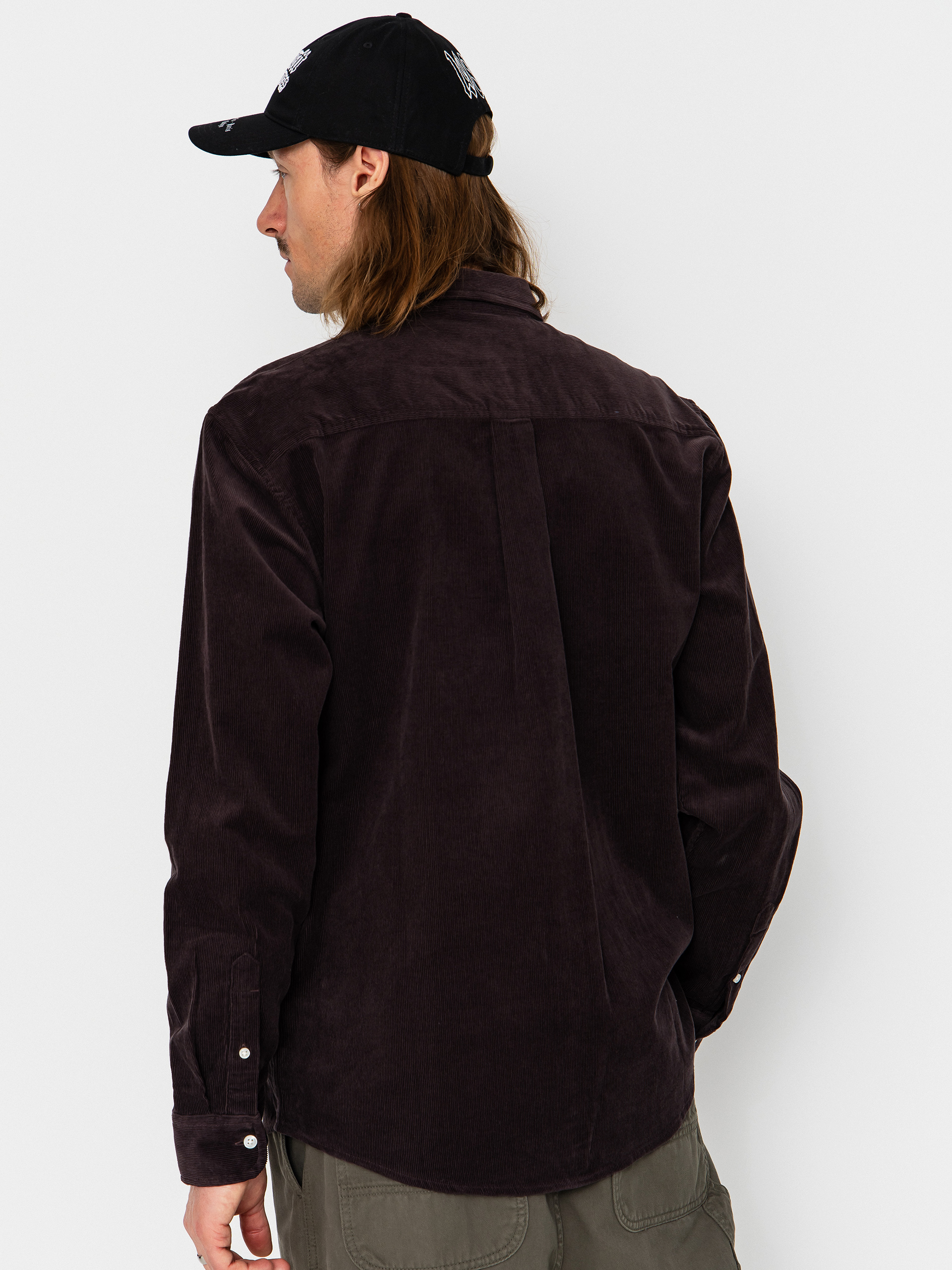 Риза Carhartt WIP Madison Fine Cord (shale/wax)