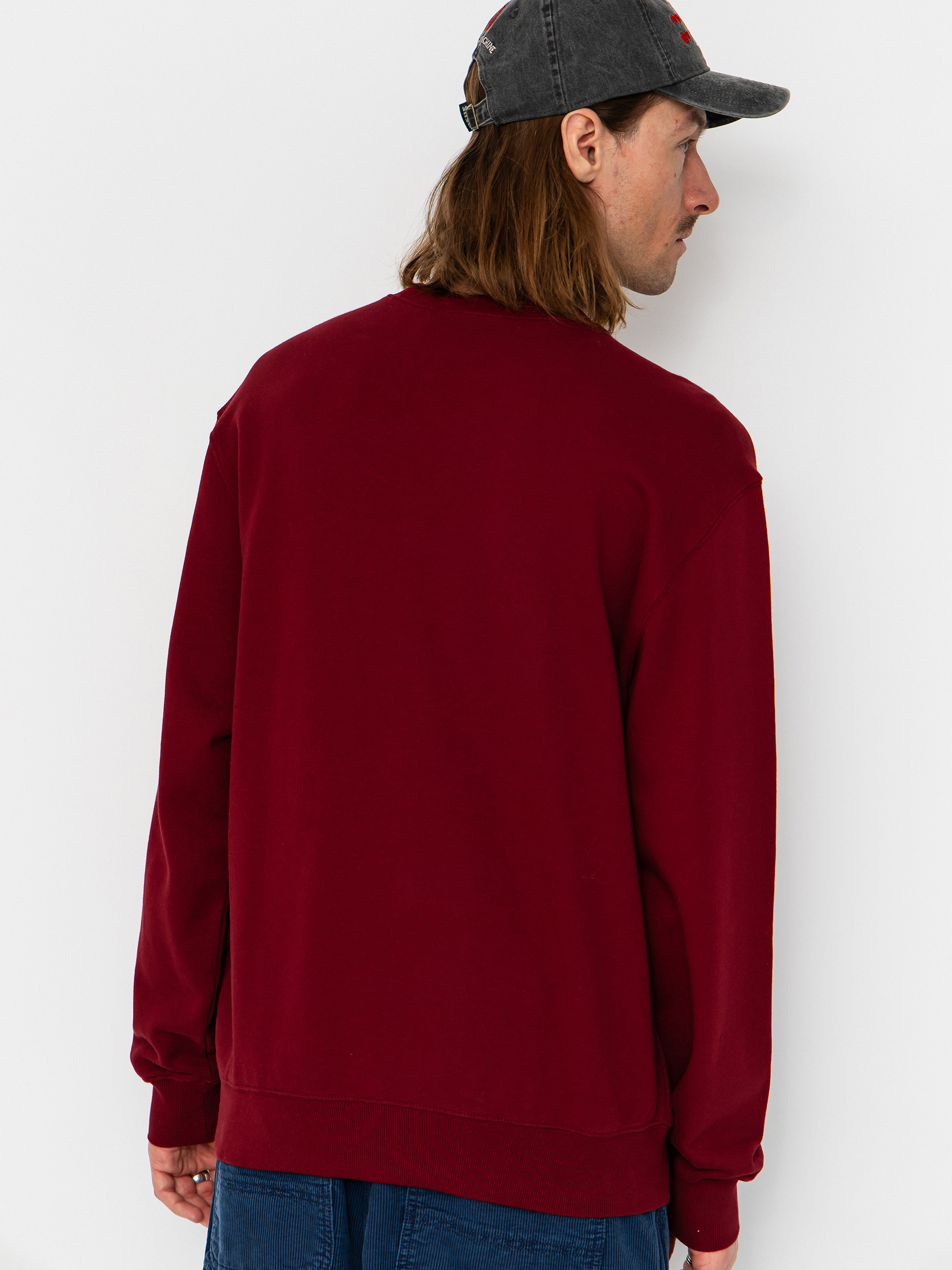 Суитшърт Carhartt WIP Clover (marsala)