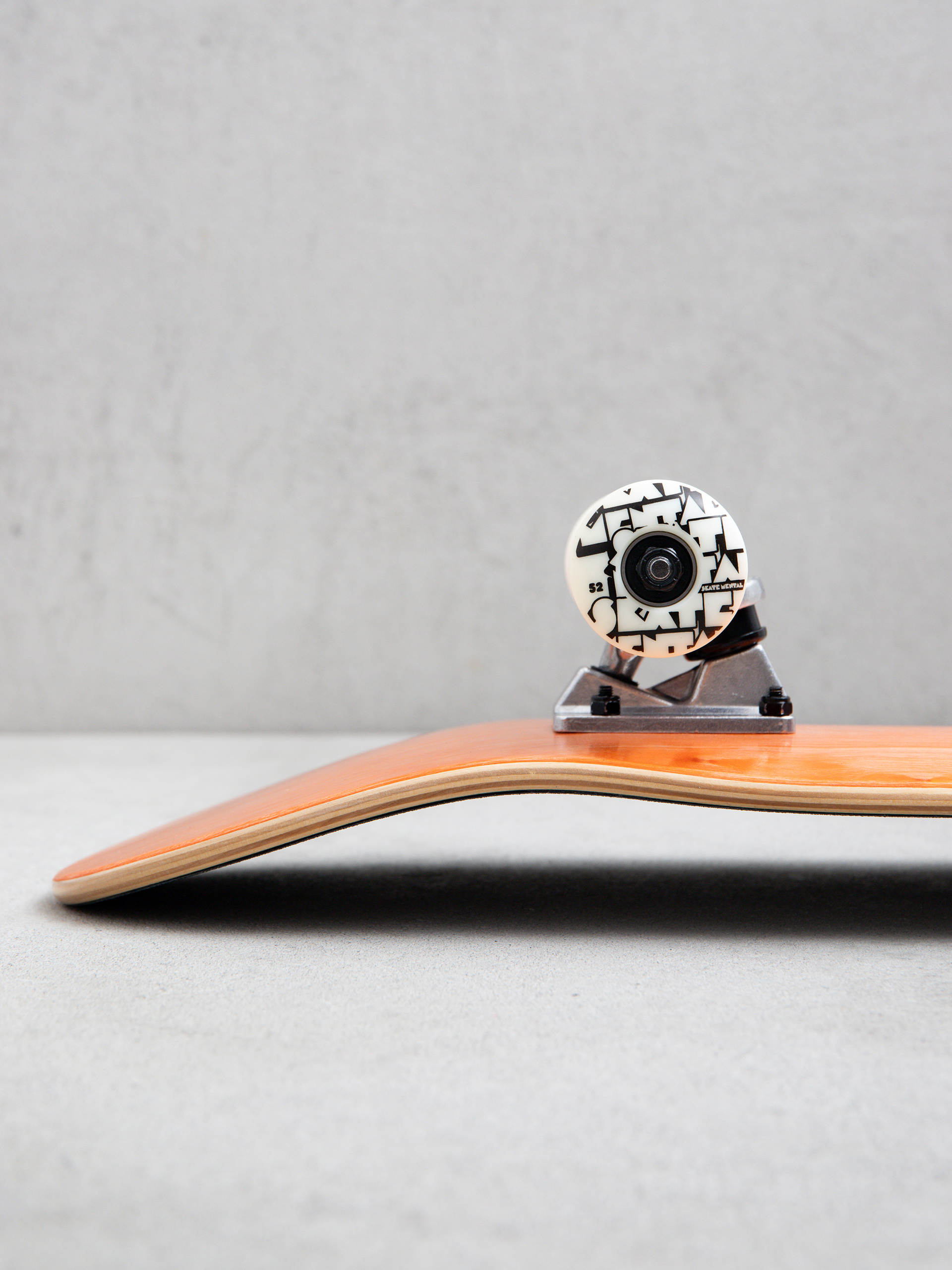 Скейтборд Skate Mental Worlds Greatest Skateboarder (orange)