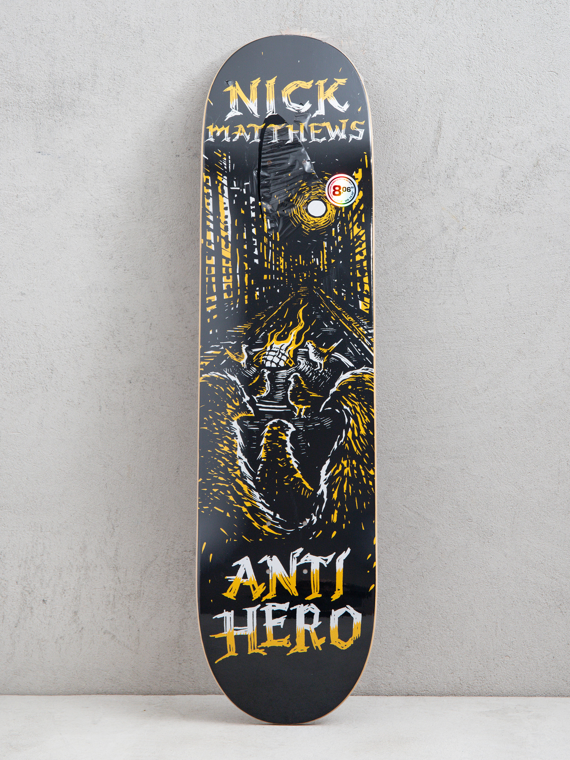 Дъска Antihero Matthews Fireside (black)