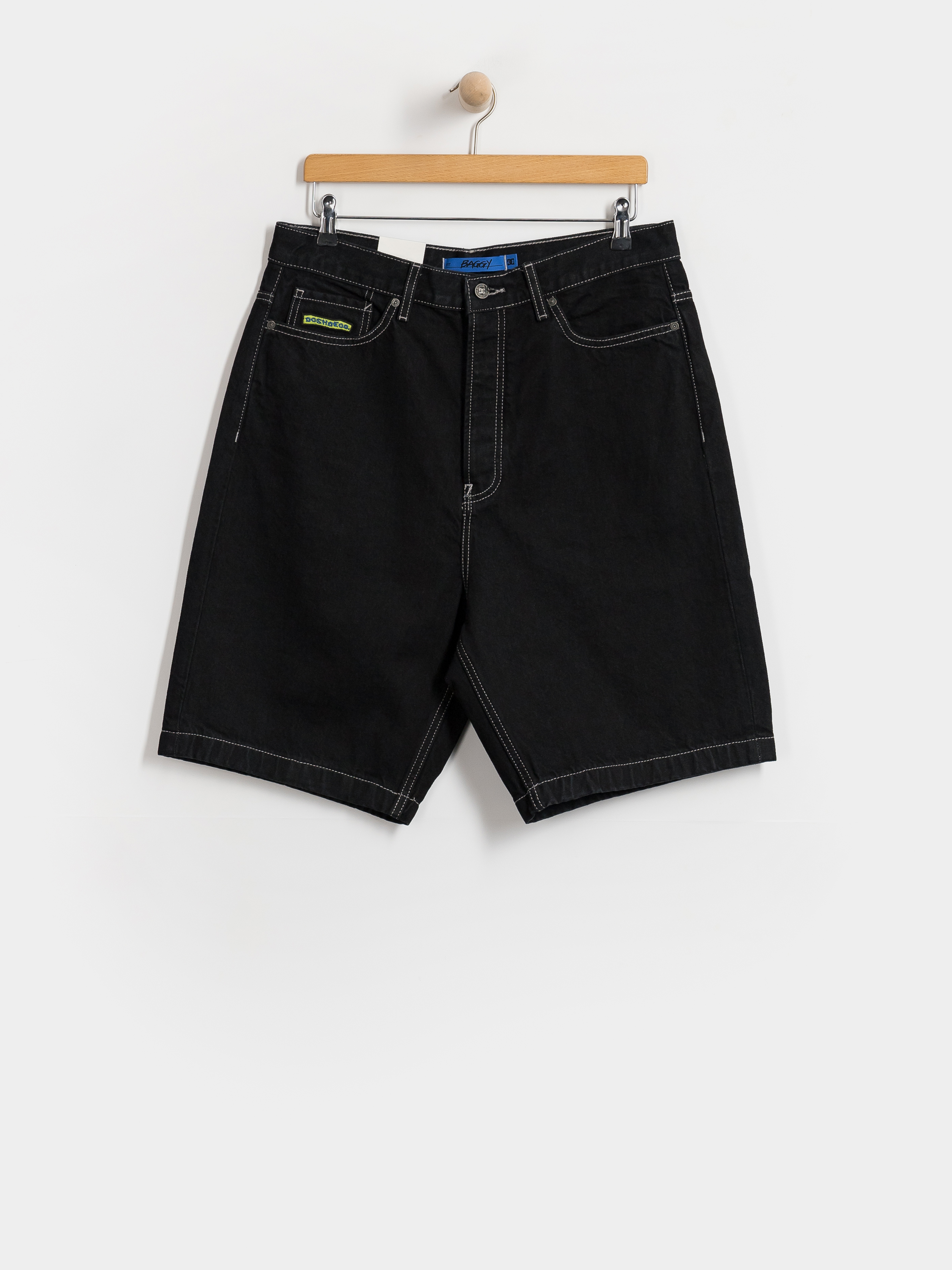 Къси панталони DC Baggy Denim (black tint)