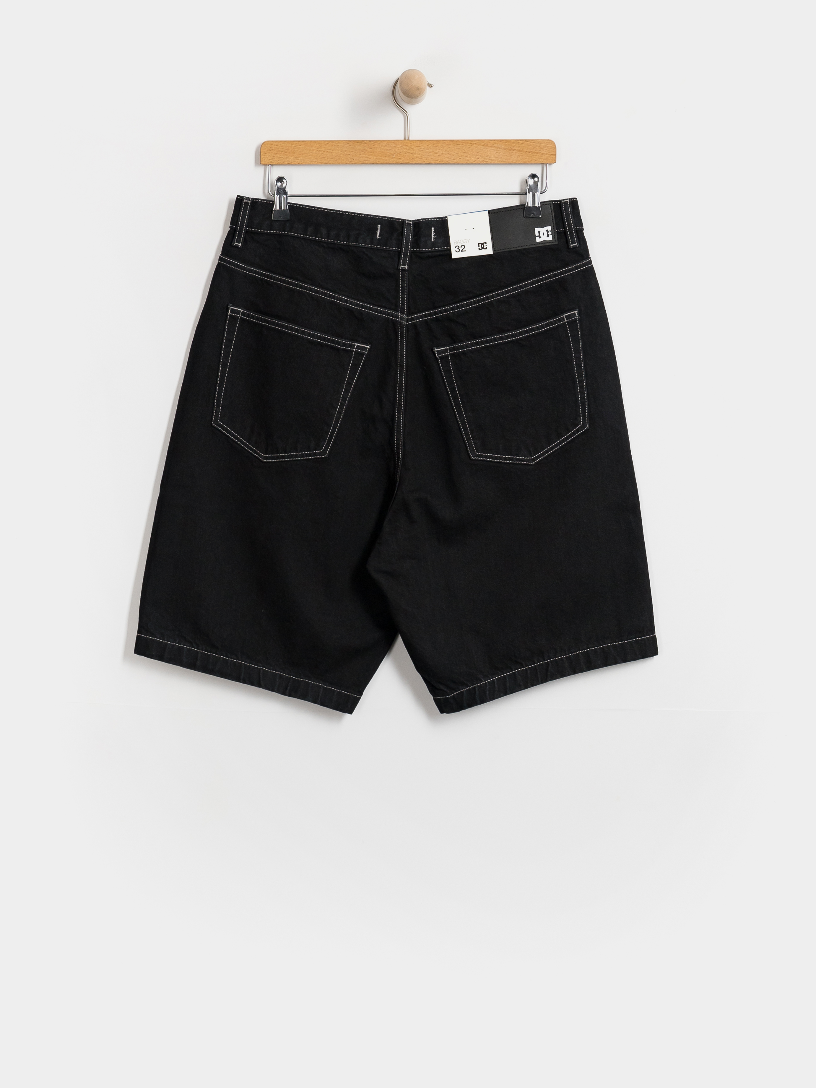 Къси панталони DC Baggy Denim (black tint)