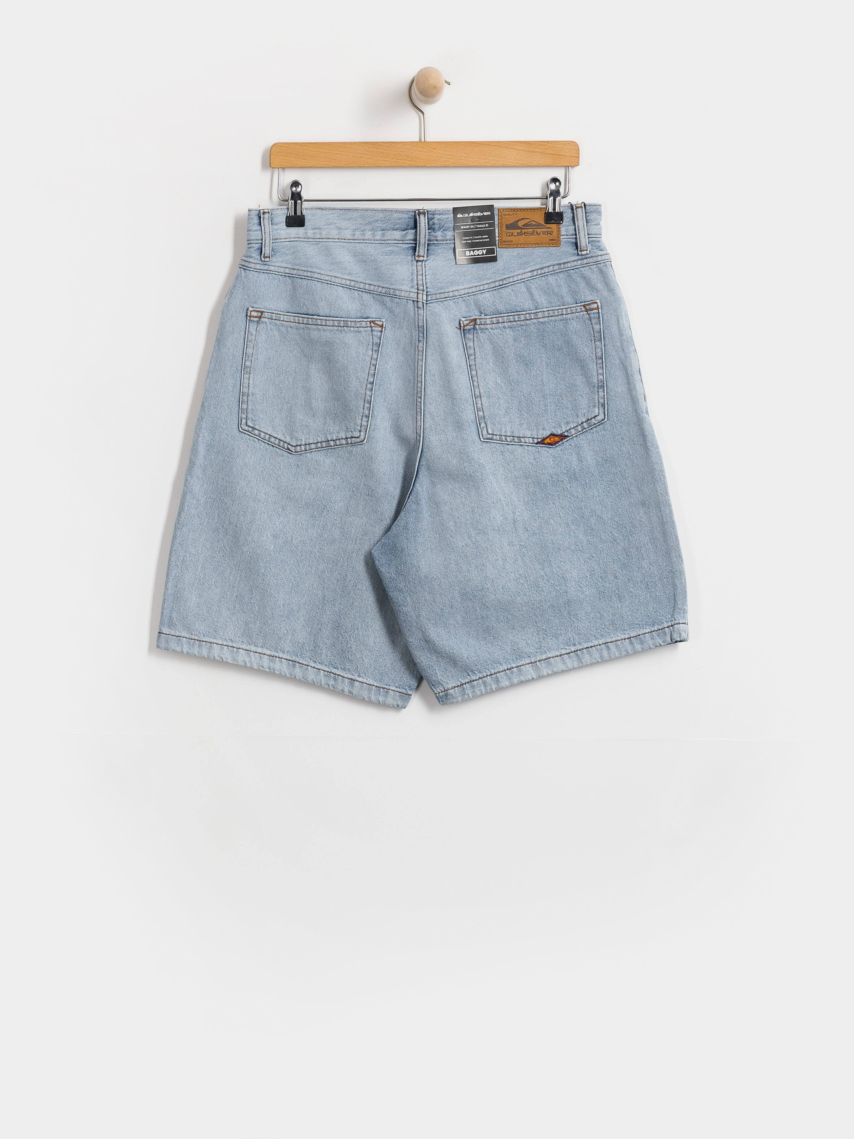 Къси панталони Quiksilver Baggy Denim (indigo light)