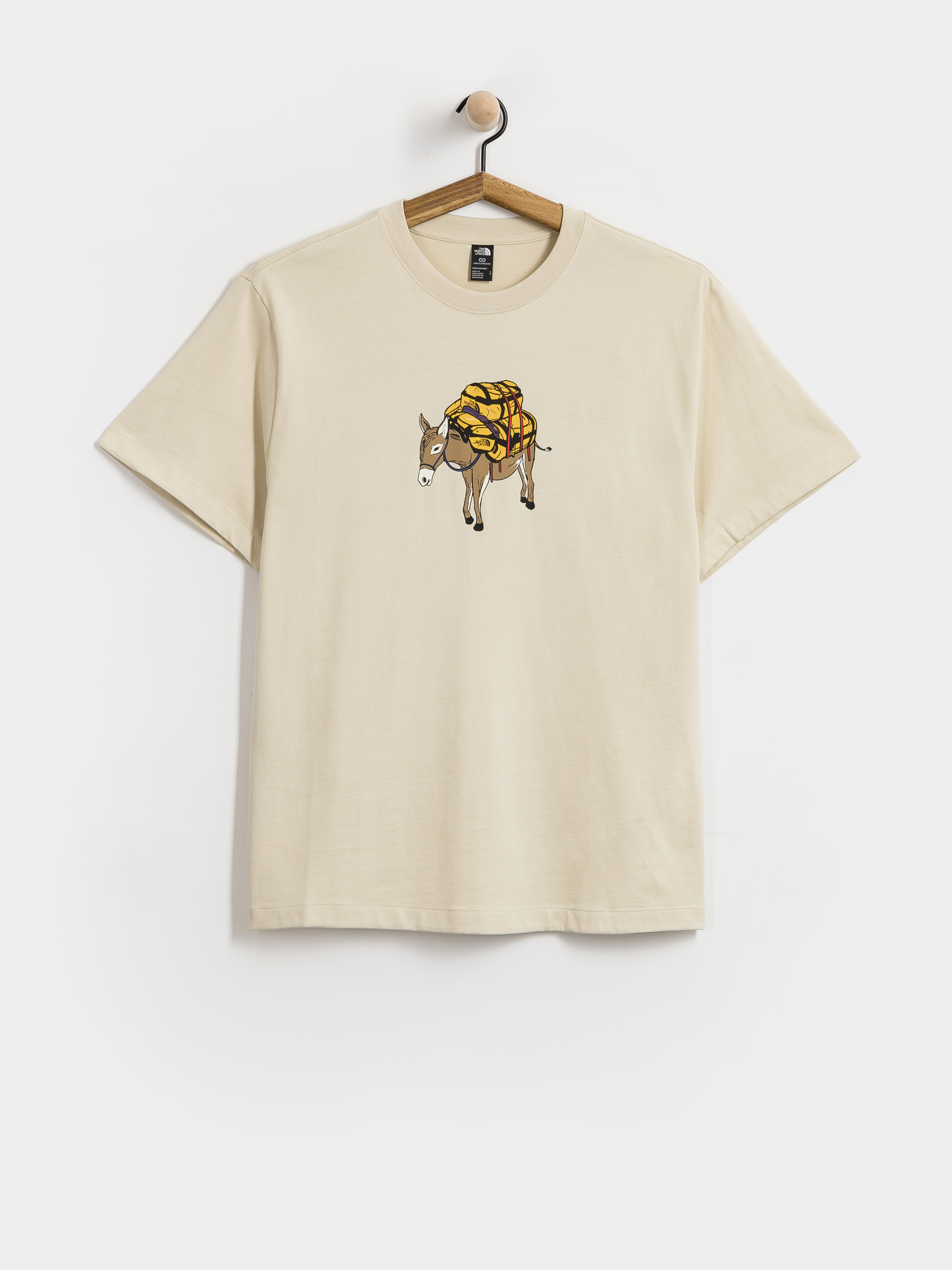 Тениска The North Face Donkey Taxi Relaxed (desert stone)