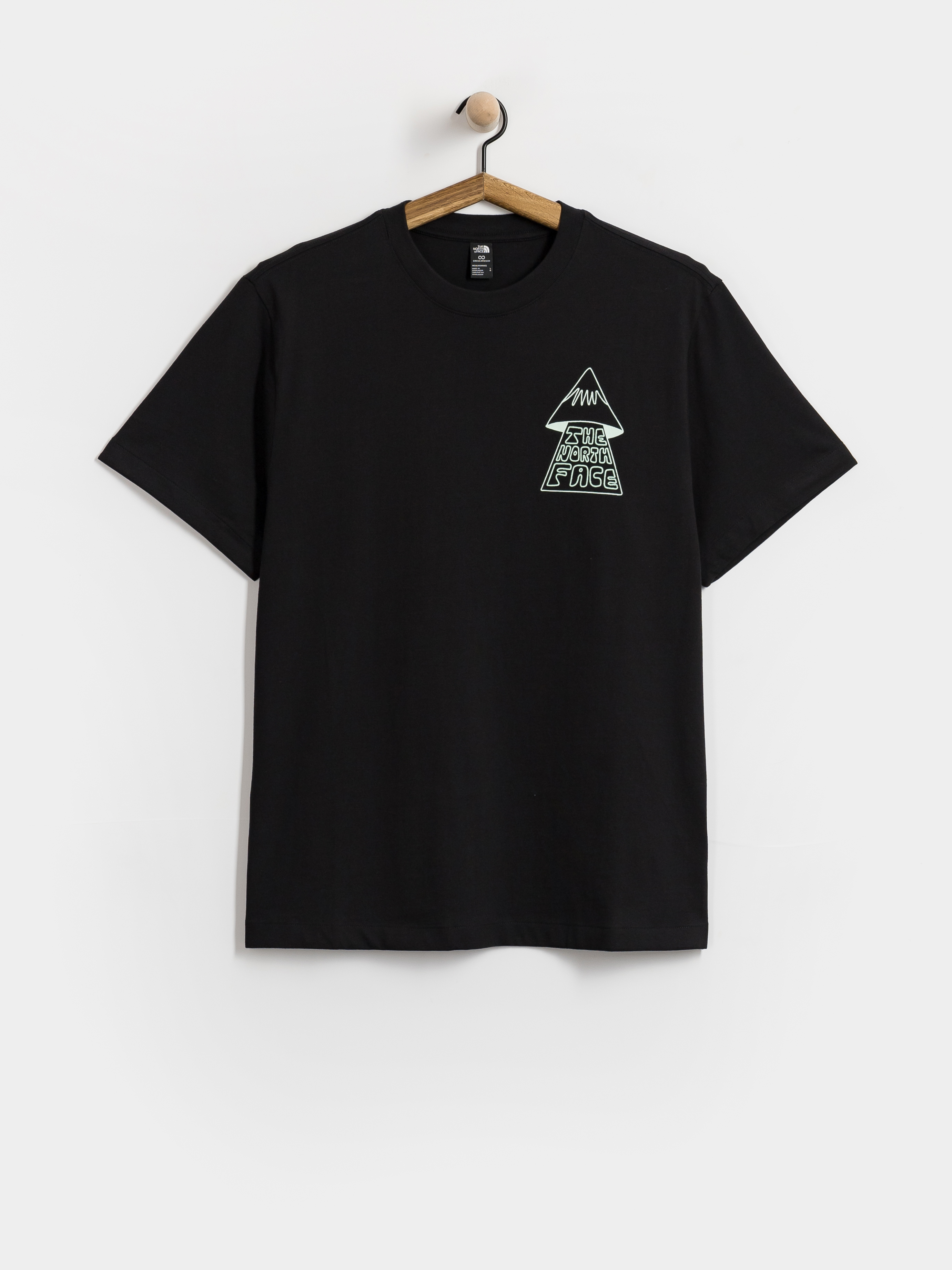 Тениска The North Face Mountain Play Relaxed (tnf black)