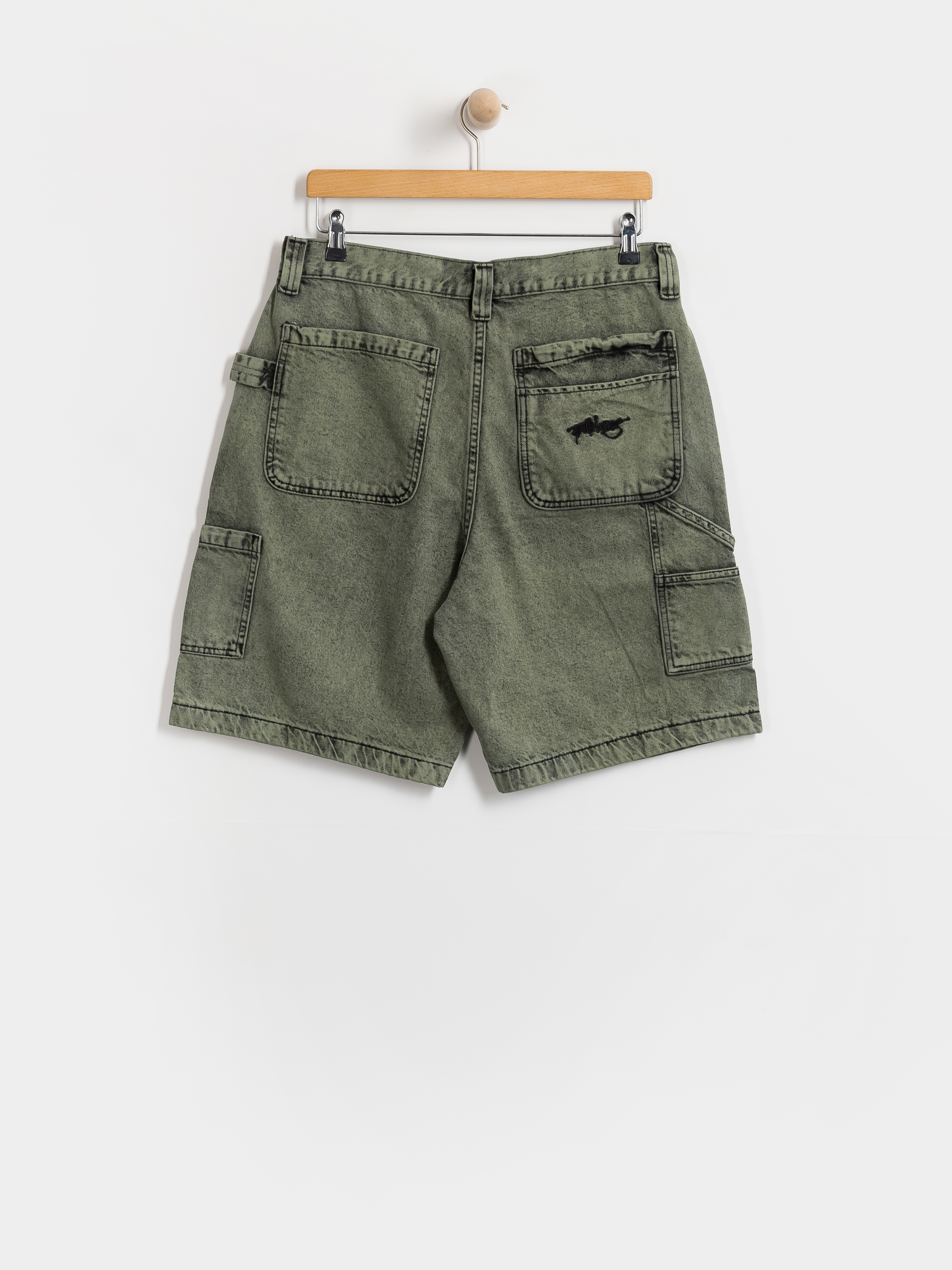 Къси панталони Billabong Bad Dog Workwear Denim (moss green)