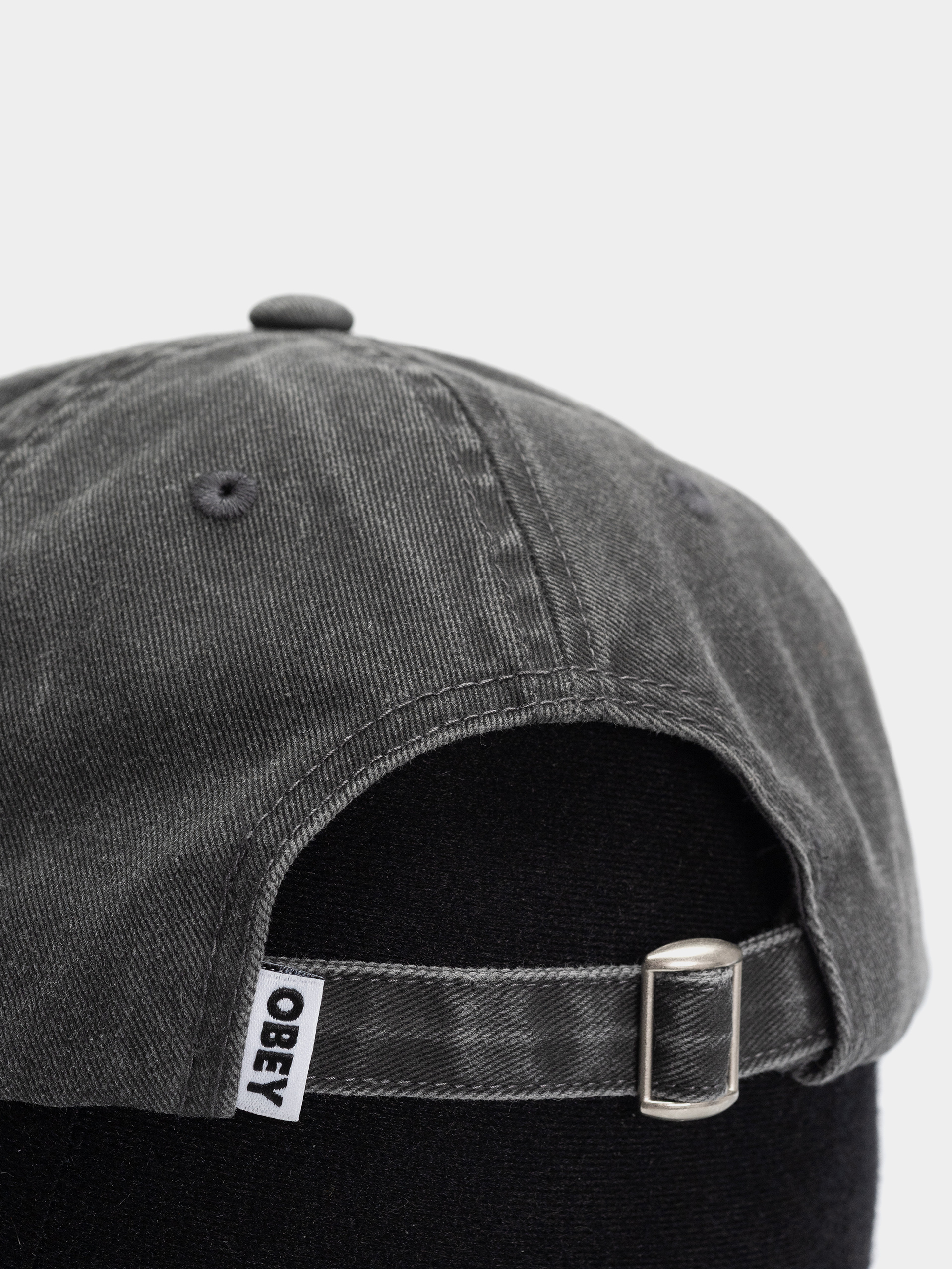Шапка с козирка OBEY Pigment Signature (pigment black)
