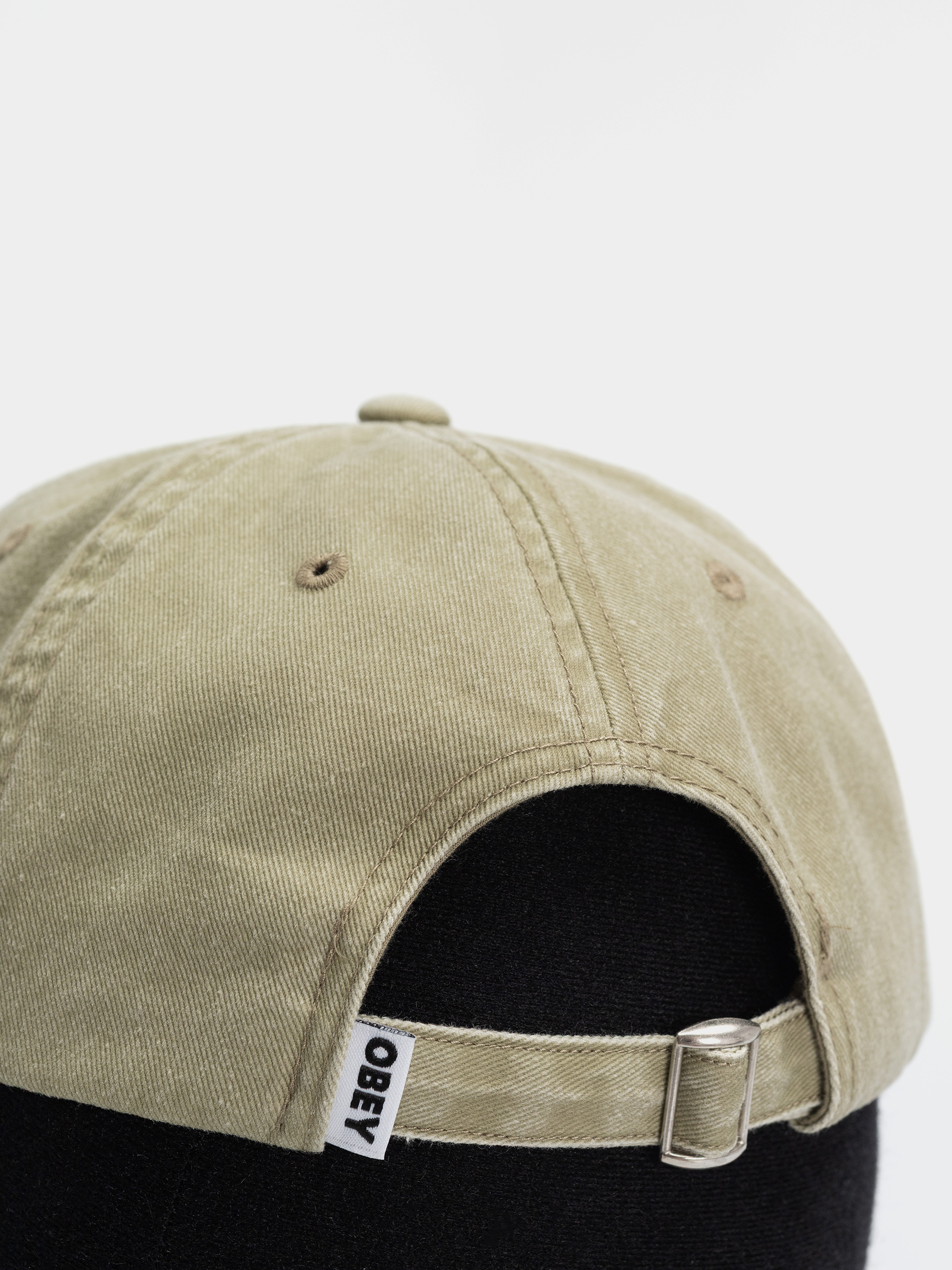 Шапка с козирка OBEY Pigment Signature (pigment khaki)