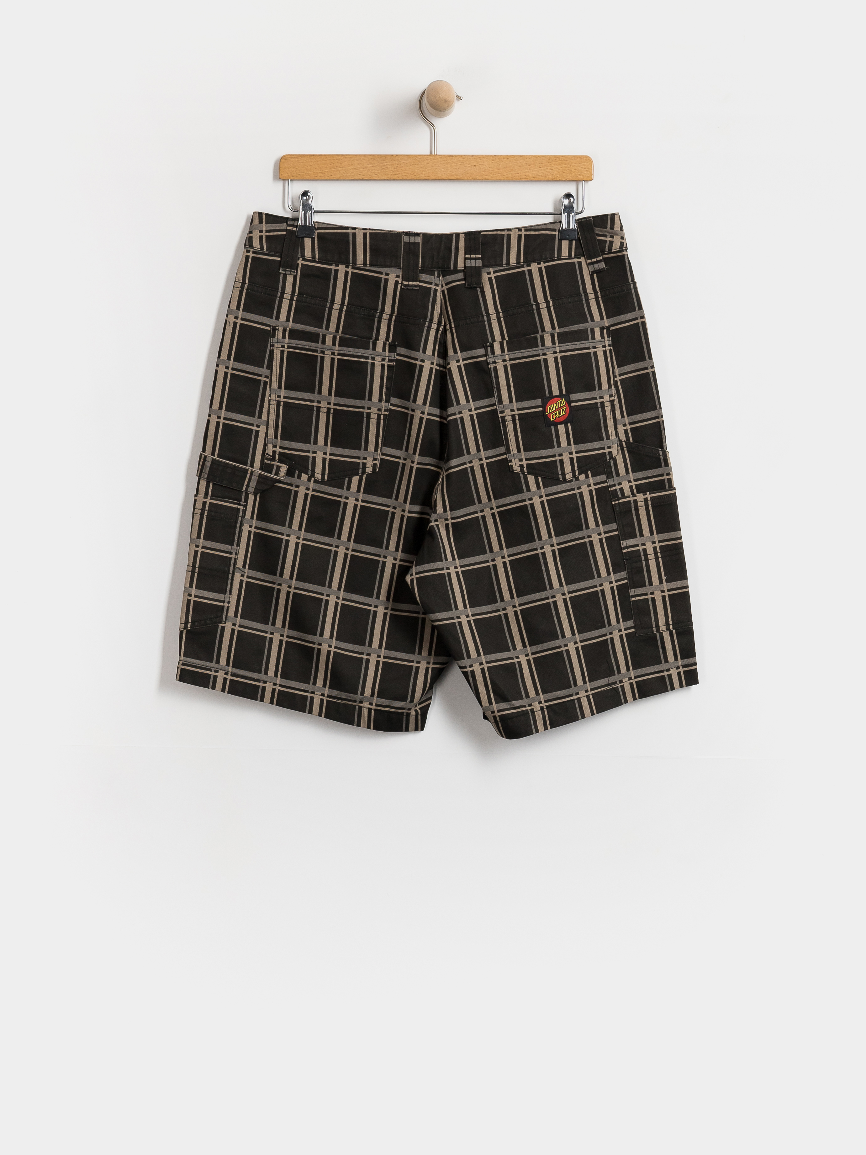 Къси панталони Santa Cruz Carpenter Big (black check)