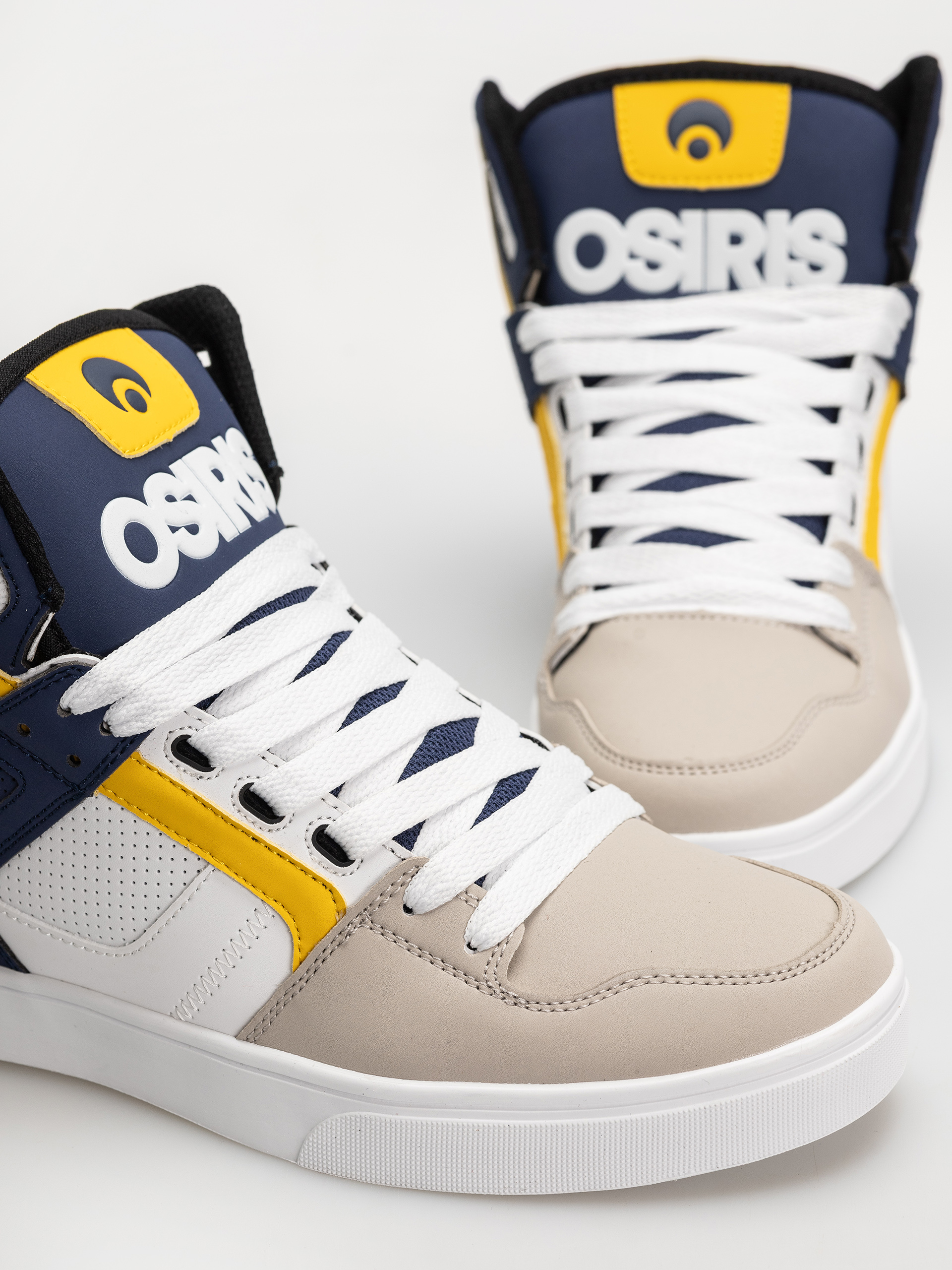 Обувки Osiris Clone (white/navy/tan)