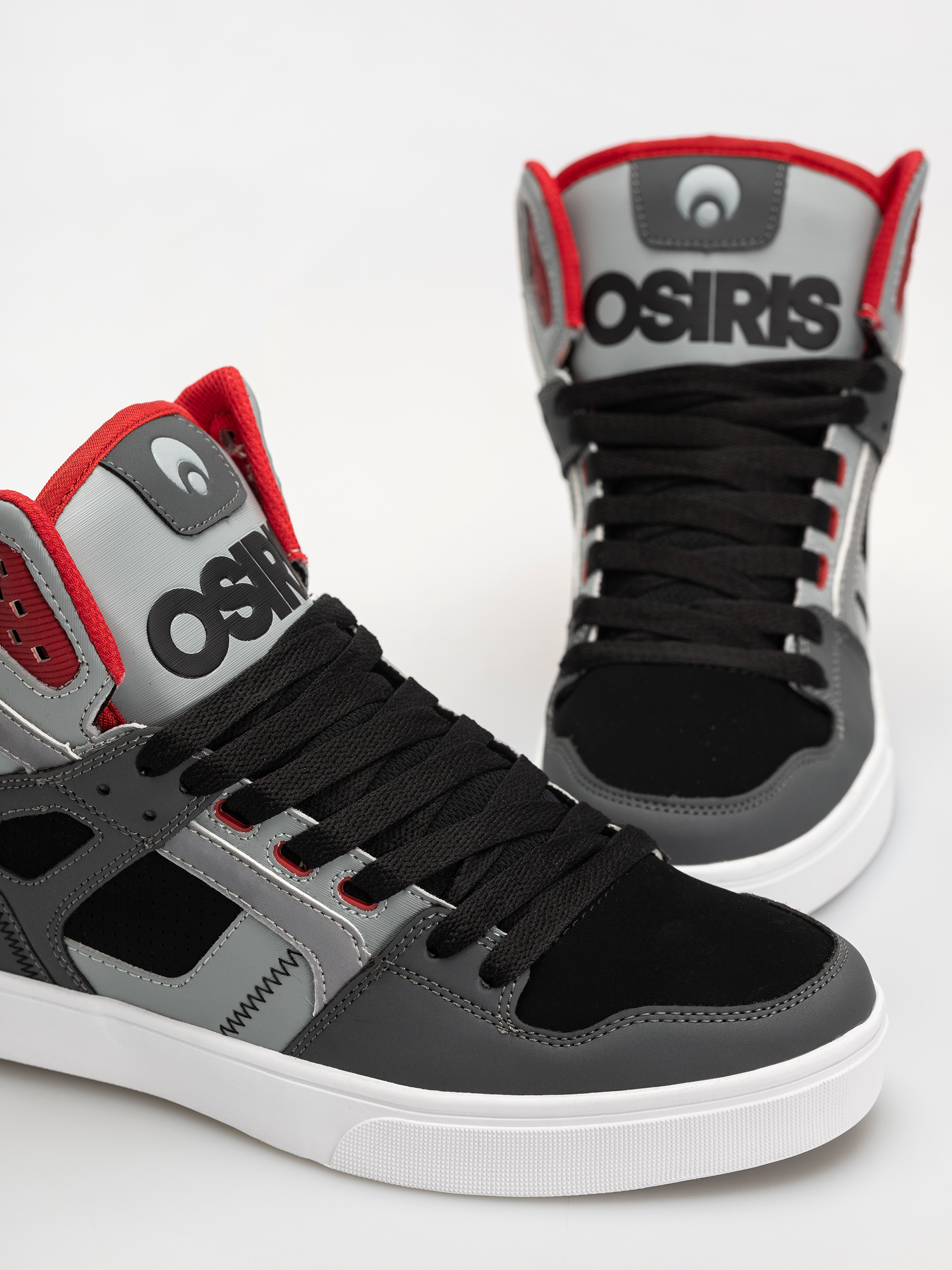 Обувки Osiris Clone (black/grey/red)