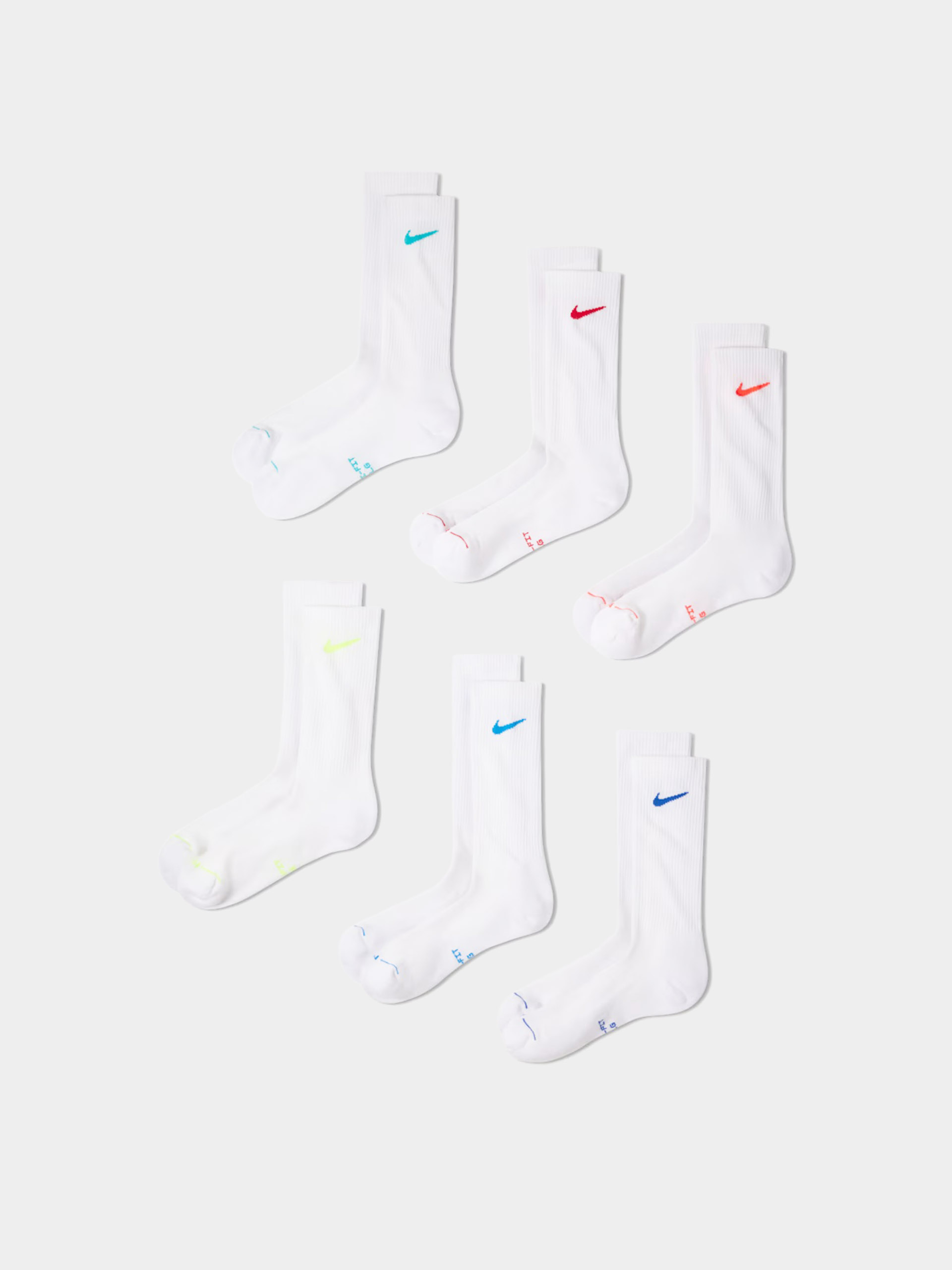 u0427u043eu0440u0430u043fu0438 Nike SB Everyday Elevated Crew 6p (multi/color)