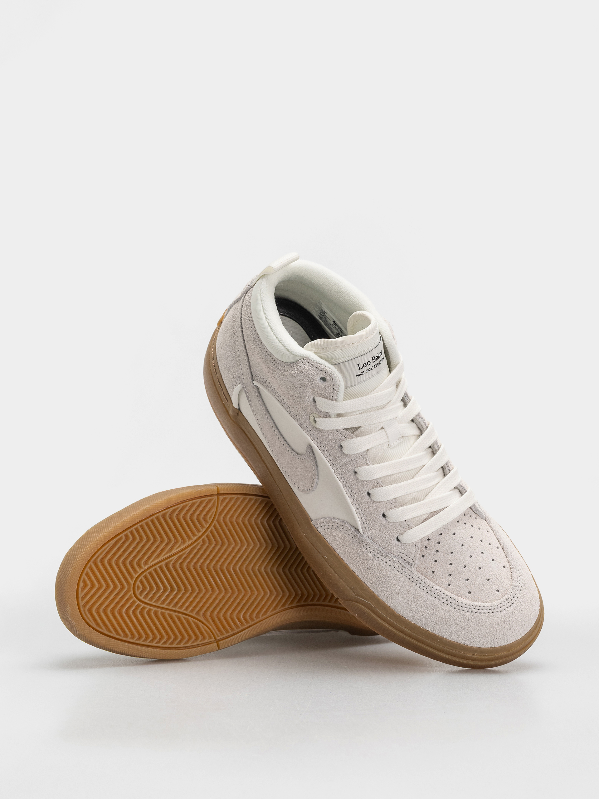 Обувки Nike SB React Leo (sail/sail/sail/gum light brown)