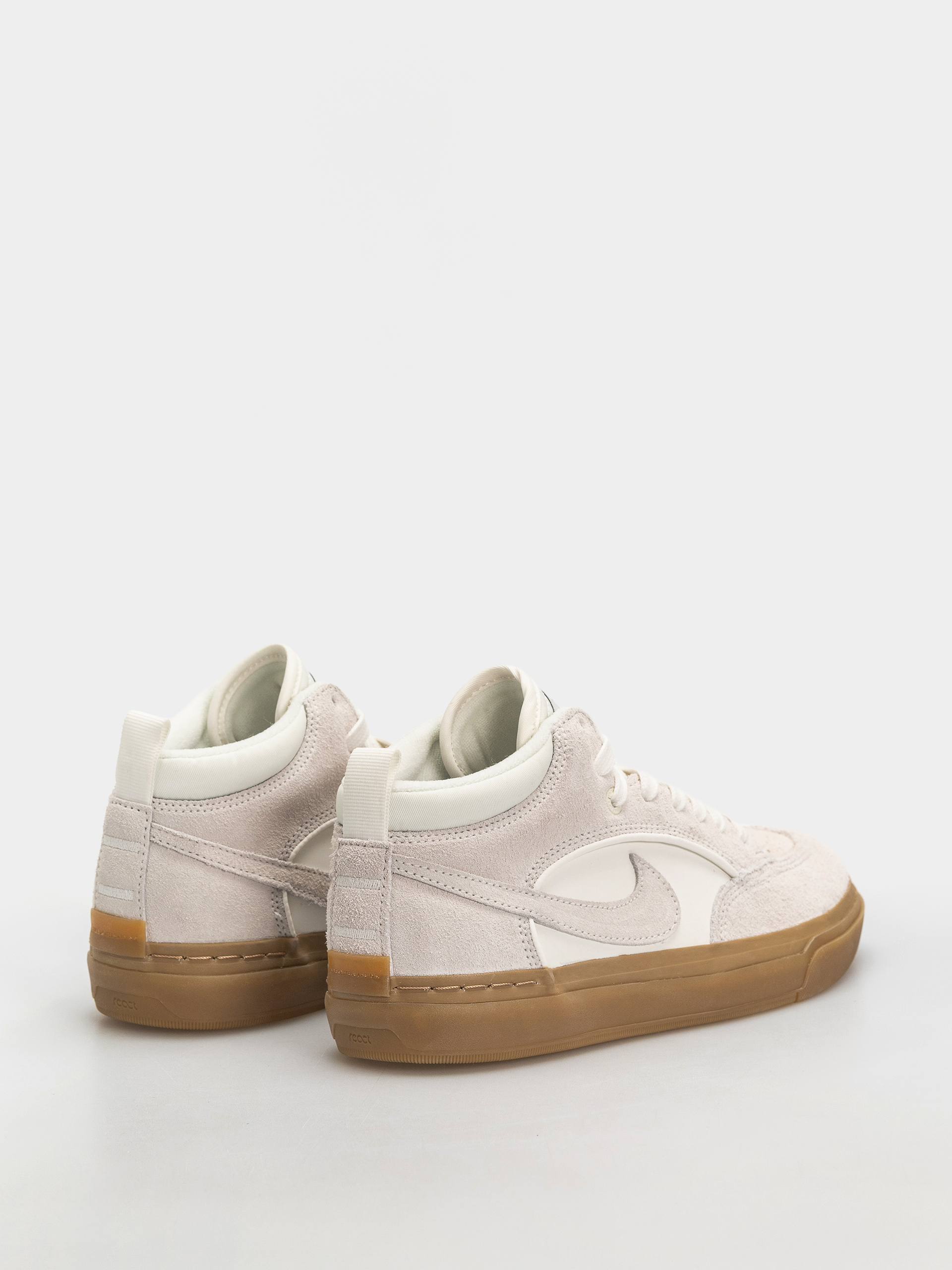 Обувки Nike SB React Leo (sail/sail/sail/gum light brown)