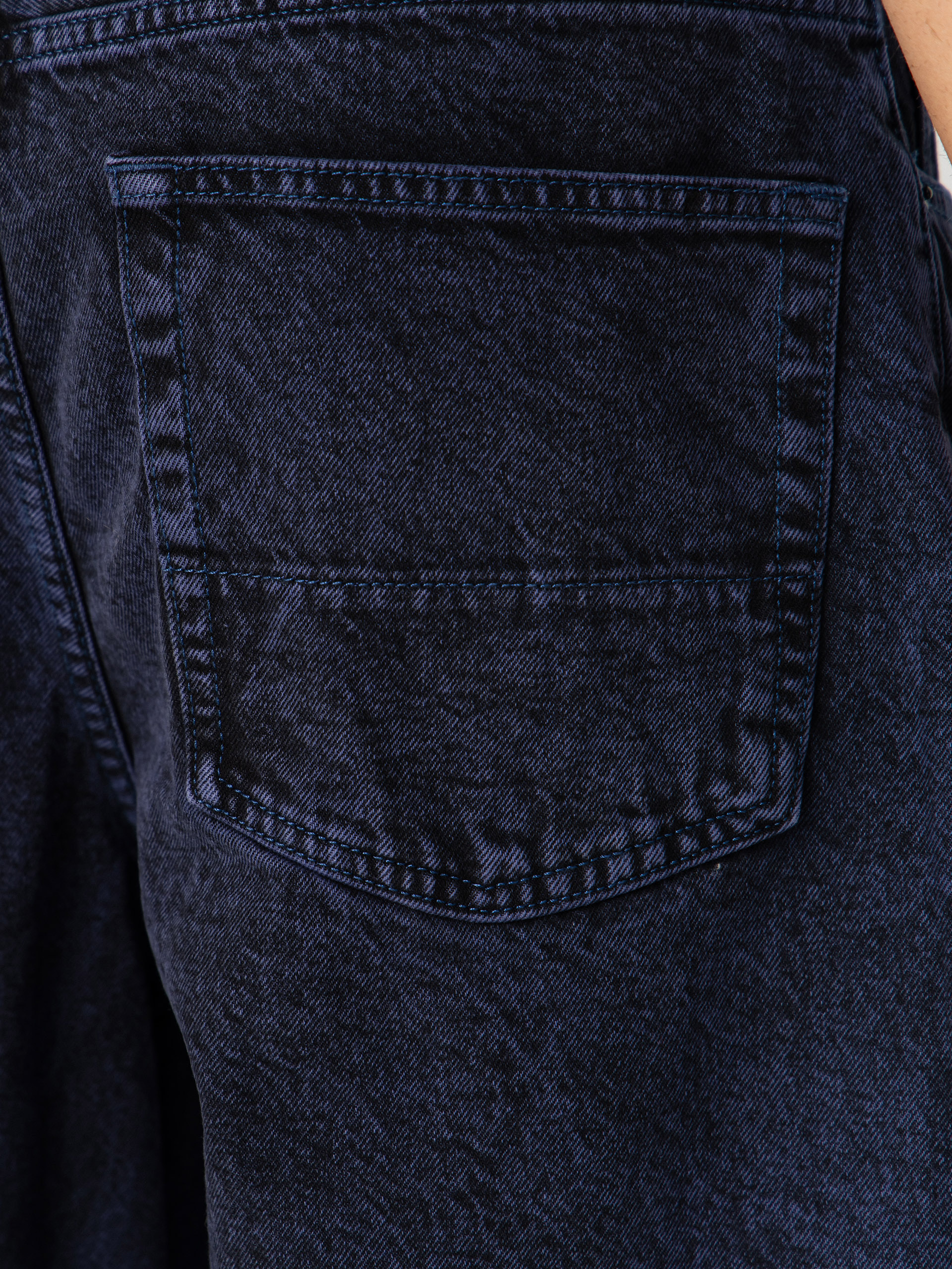 Панталони Vans Check 5 Baggy Acid Overdyed Denim (deep indigo)