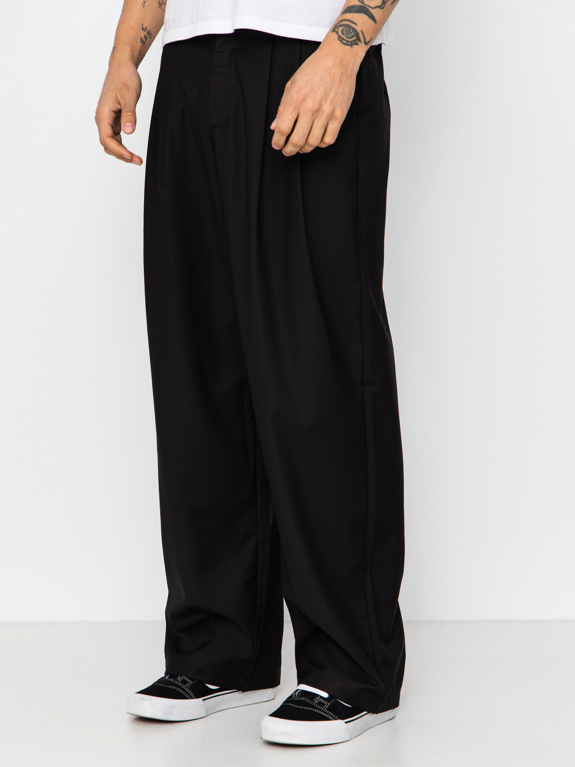 Панталони Wasted Paris Pleated (black)
