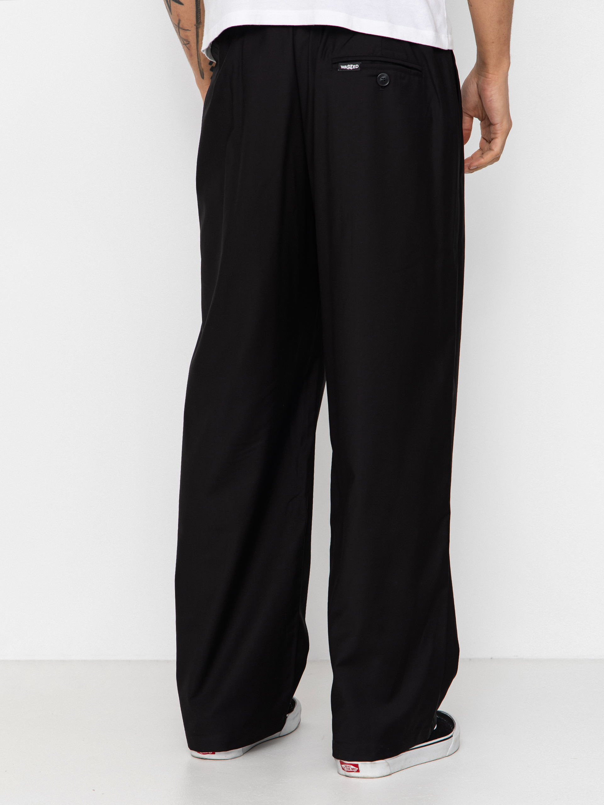 Панталони Wasted Paris Pleated (black)