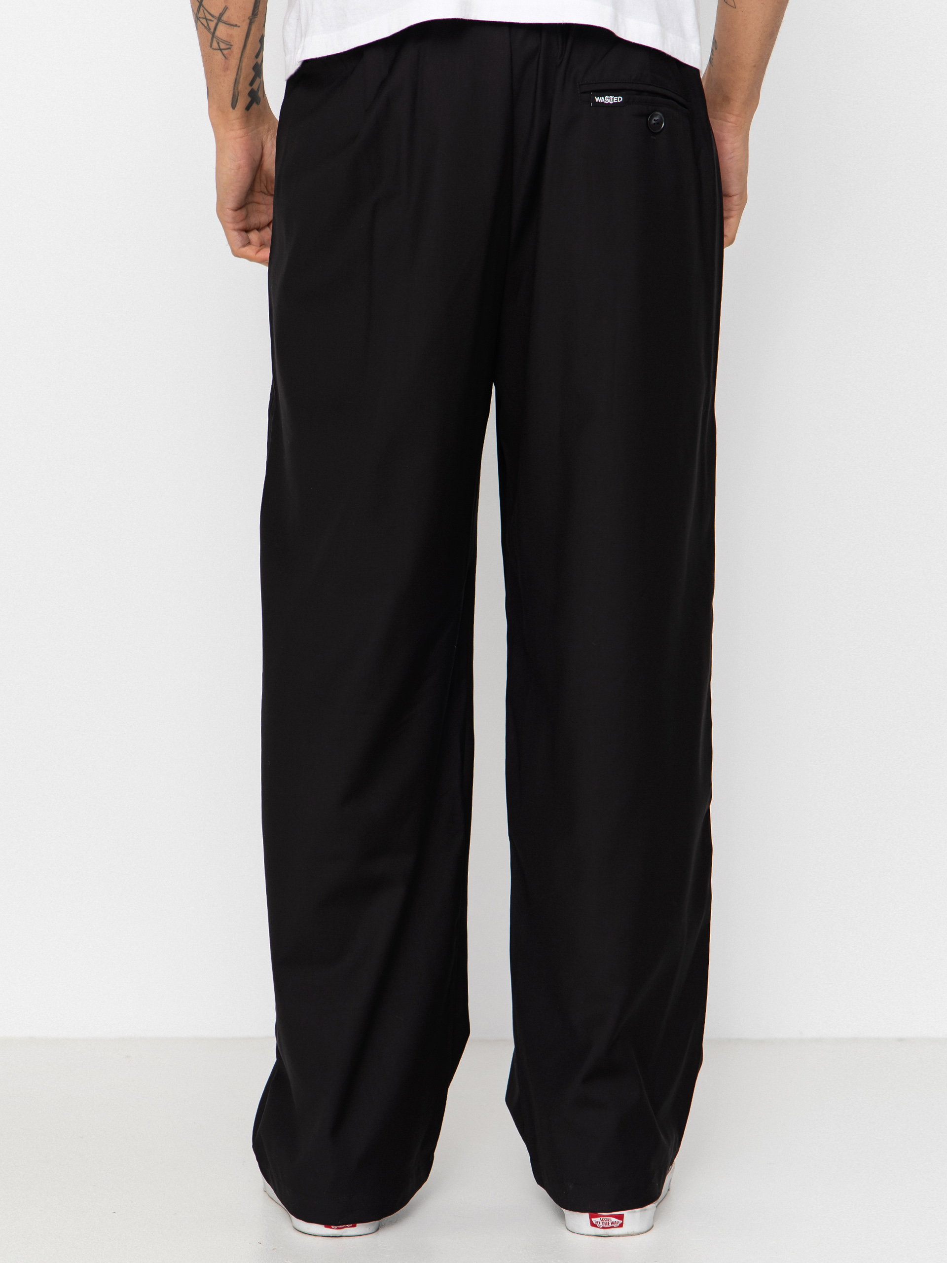 Панталони Wasted Paris Pleated (black)
