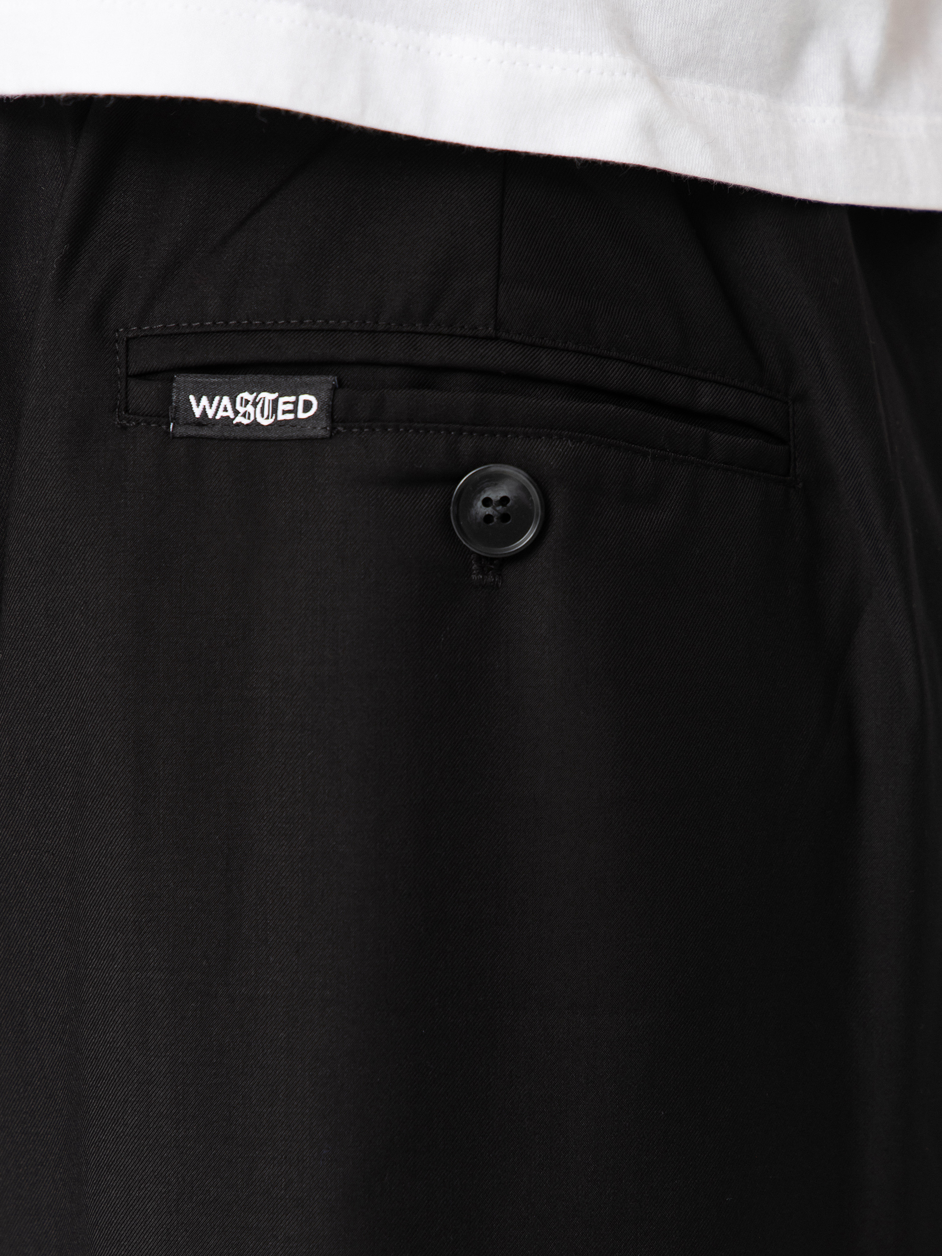 Панталони Wasted Paris Pleated (black)