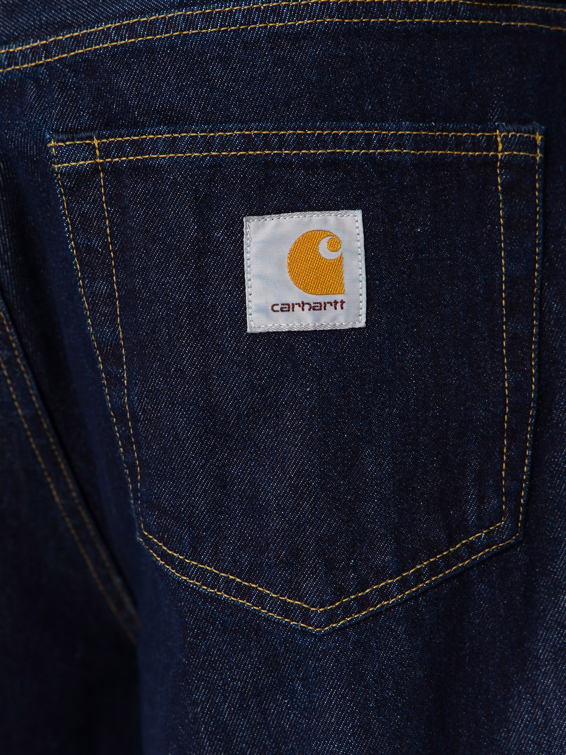 Къси панталони Carhartt WIP Landon (blue rinsed)