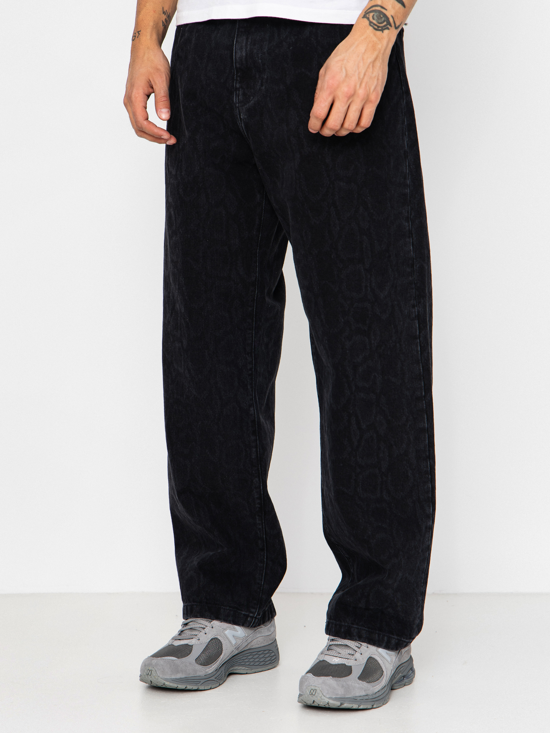Панталони Carhartt WIP Snake Landon (snake camo/black)